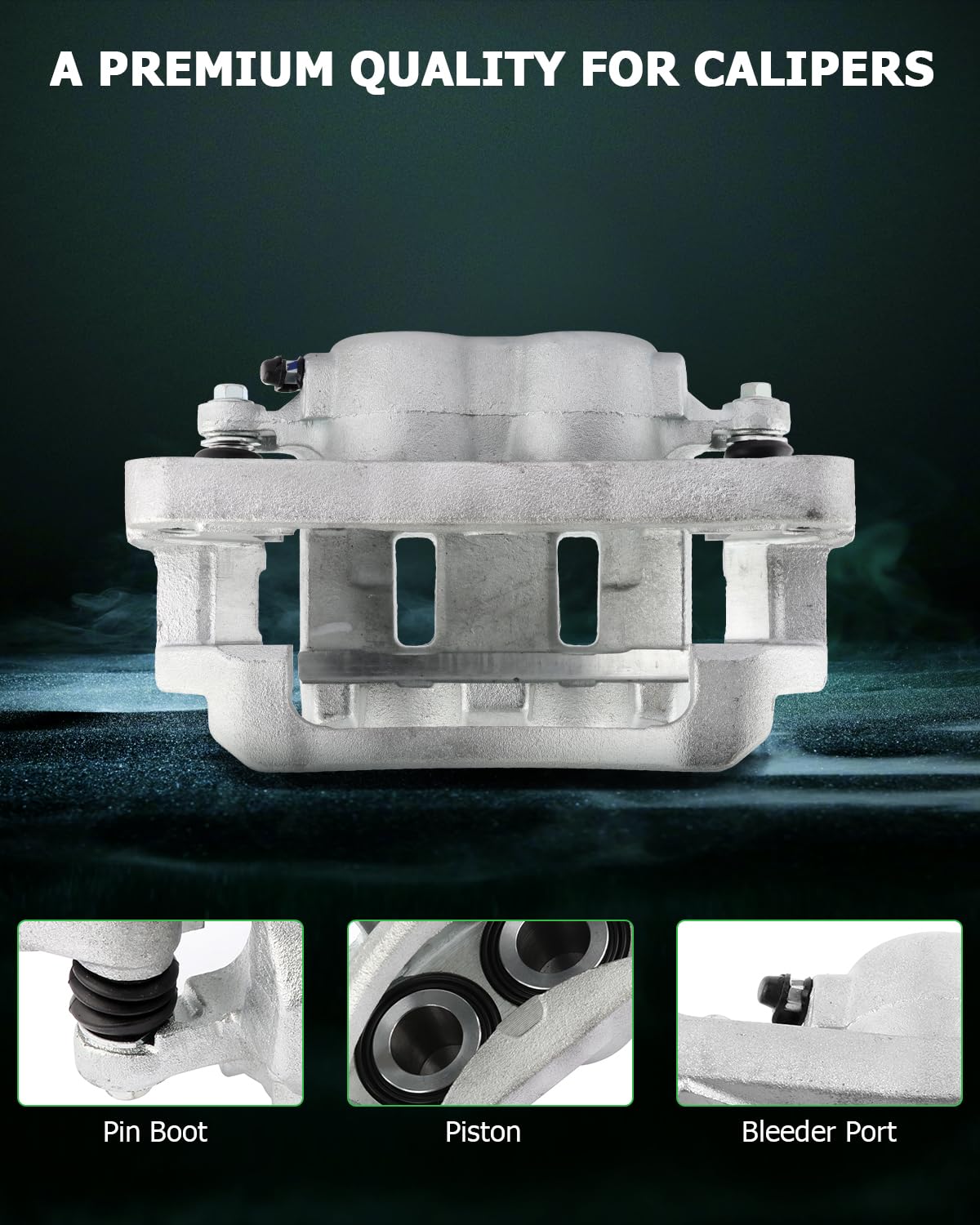 Scitoo Front Right Brake Caliper With Bracket 18-B4790 Compatible For Ford For Excursion 2000-2005 For Ford For F-250 Super Duty