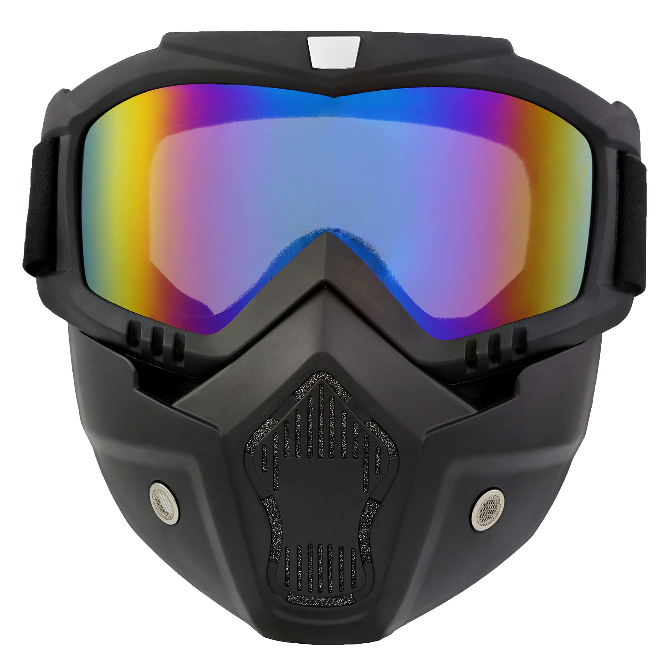Dirt Bike ATV Goggles Motorcycle Gear Riding Motorcycle Face Mask Full Face Ski Goggles for Men Women Youth Protection Dust-Proo