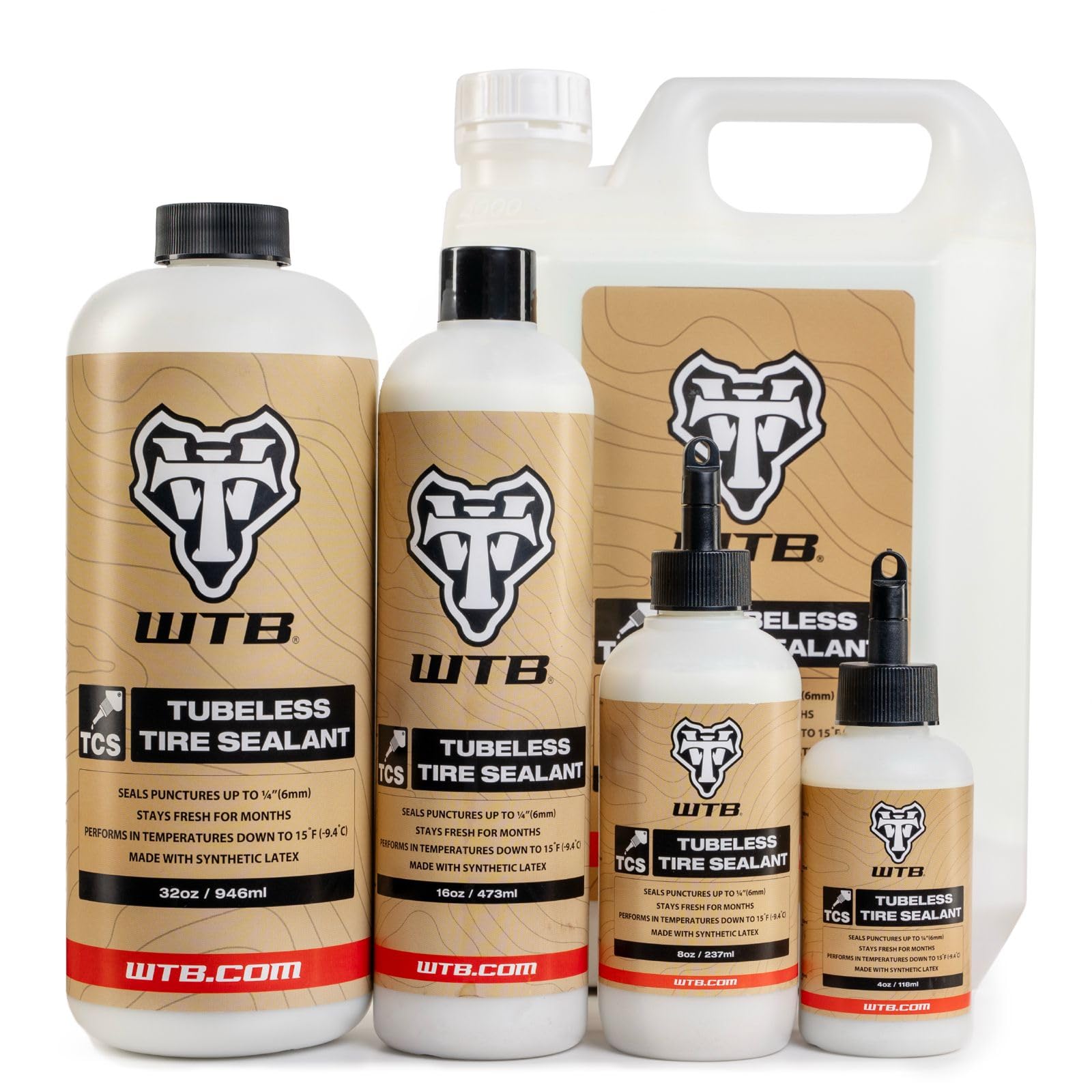 WTB Tubeless Bicycle Tire Sealant (32 oz) Quick Seal for Punctures up to 6mm, All Conditions