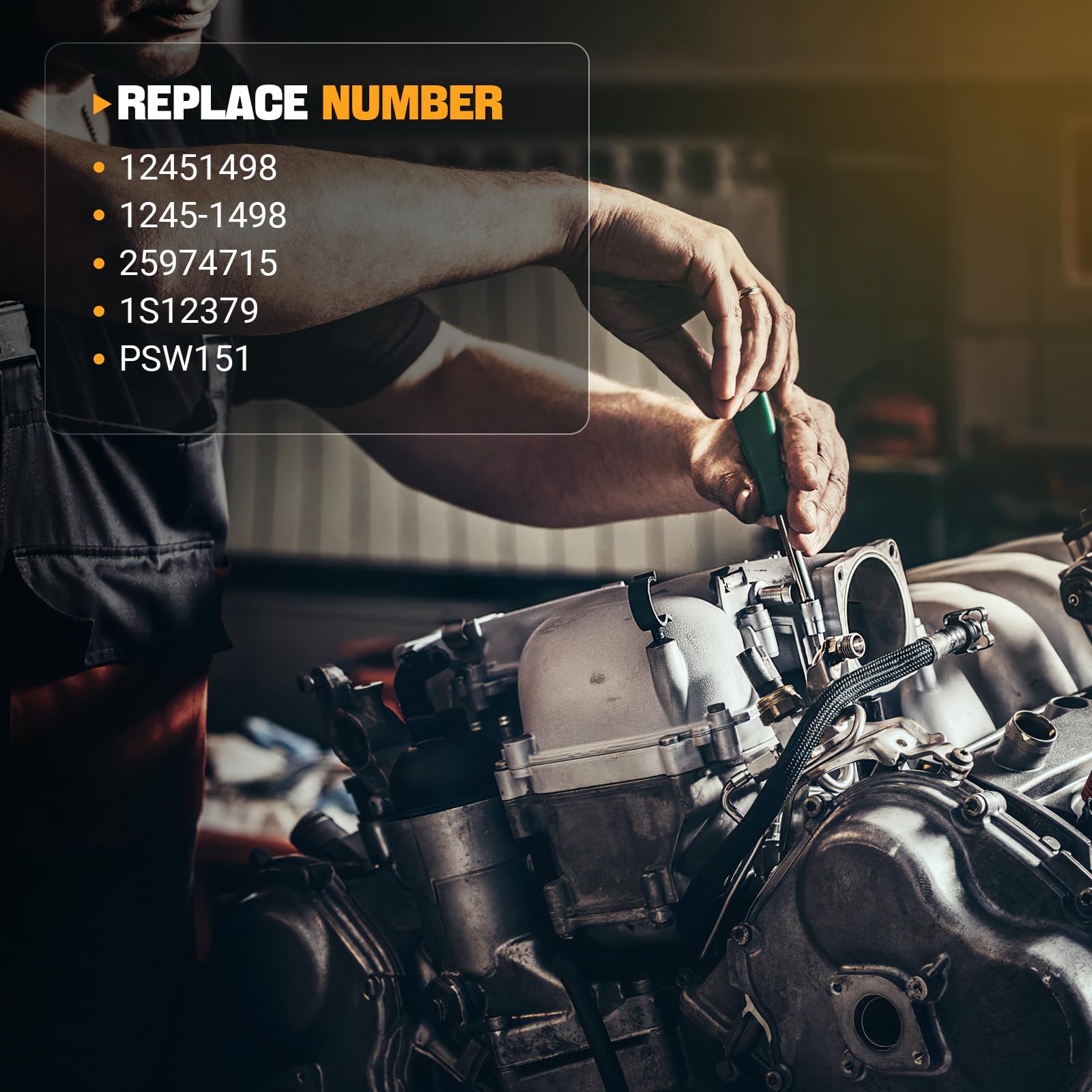 Power Seat Switch Front Passenger Side 8 Way Adjust Switch Compatible with 2007-2013 Buick Cadillac Chevy GMC - CTS, DTS, Escalade, Silverado, Tahoe, Sierra, Yukon - Replaces 12451498 25974715 PSW148