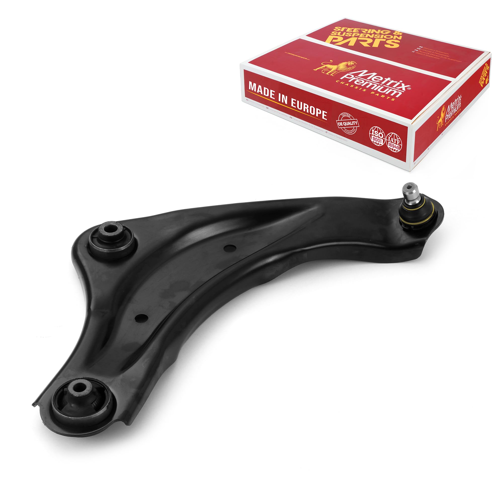 Metrix Premium Chassis Parts - Front Right Lower Control Arm W Ball Joint & Bushing Assembly Fits 17-19 Nissan Sentra, 2011-2017