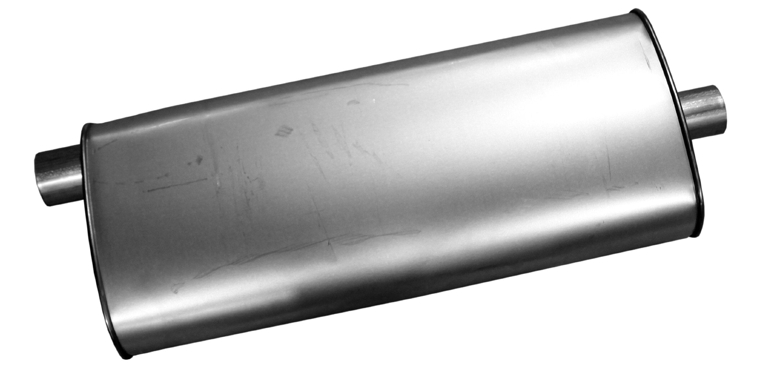 Walker Quiet-Flow Ss 21544 Direct Fit Exhaust Muffler 2.5 Inlet (Id) 2.25 Outlet (Id) For Jeep Grand Cherokee