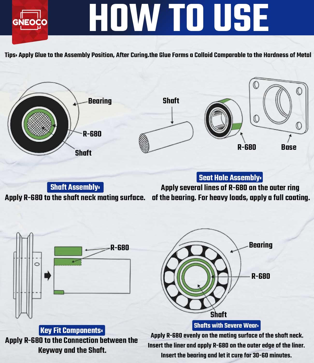 Threadlocker Green 680 1.69 Fl Oz/50 Ml, Thread Lock High Strength Lock Tight For Nuts, Bolts, Fasteners And Metals, Anaerobic C