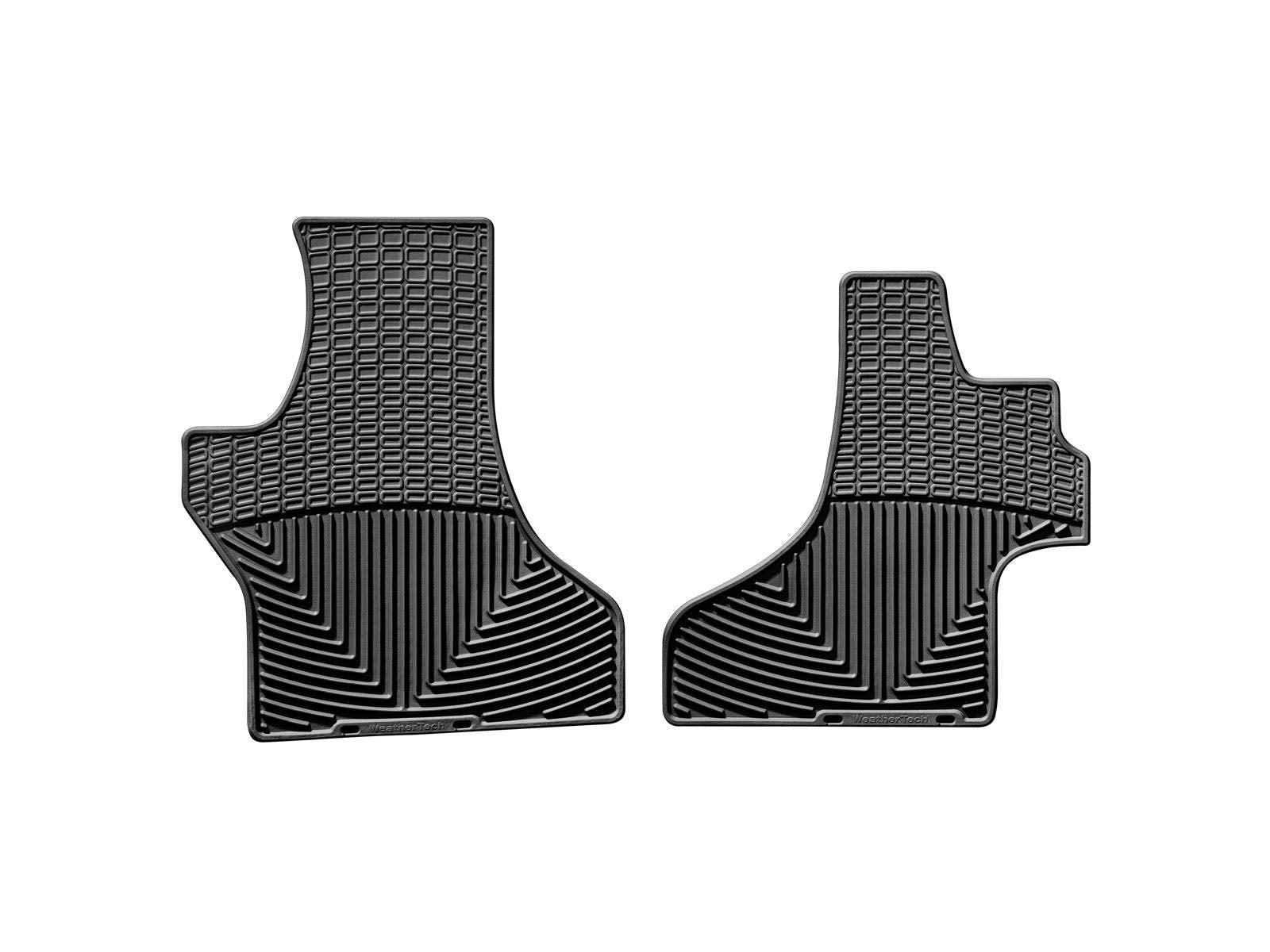Weathertech All-Weather Floor Mats For Ford Econoline E-Series - 1St Row (W51), Black