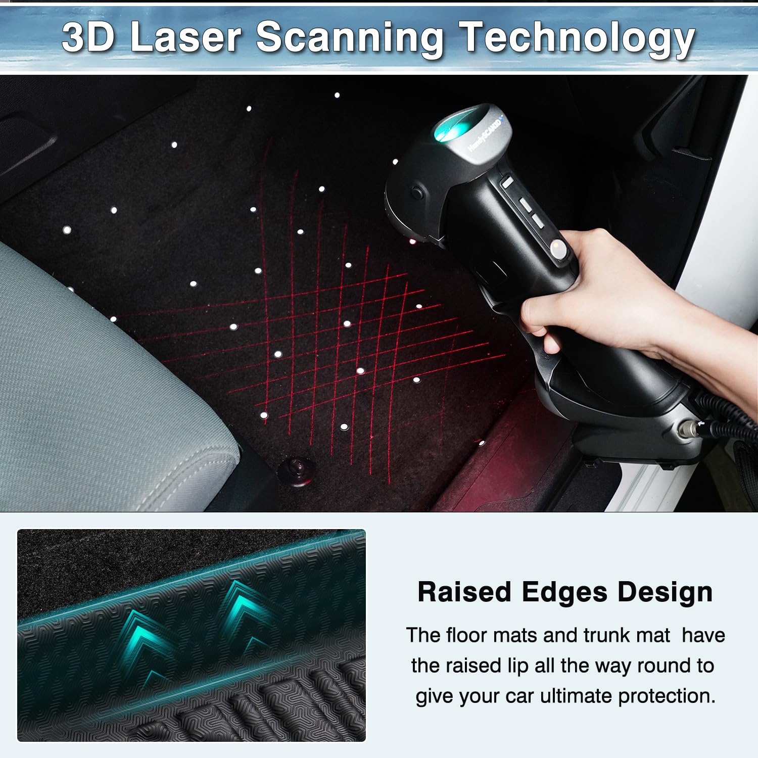 Mixsuper Floor Mats for 2022-2025 Honda Civic/ 2023-2025 Acura Integra, Not for 2nd Row with USB Ports, All Weather Floor Liners