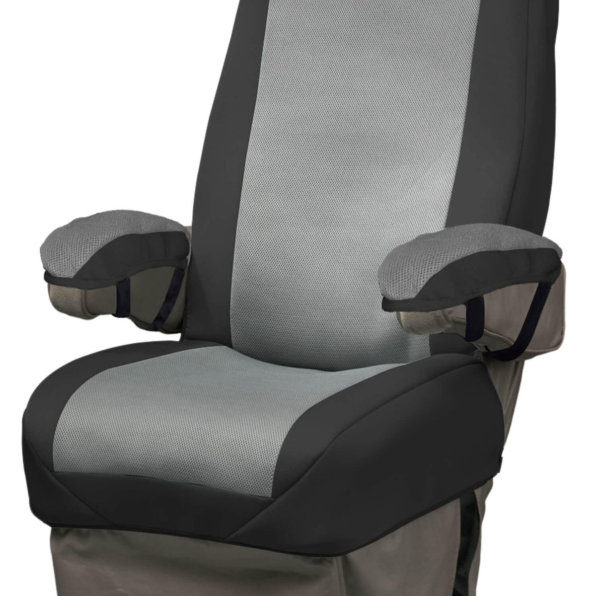 Covercraft Rv Seat Glove Universal Seat Cover | Svr1001Bk | Black/Gray