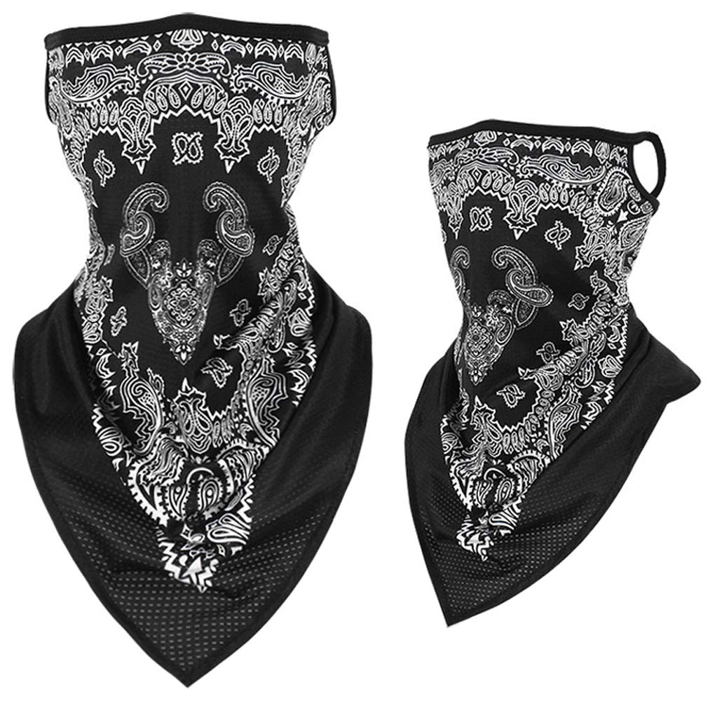 KINGREE Balaclava Ski Mask, Motorcycle Helmets Liner Neck Gaiter, Quick-Dry Half Masks