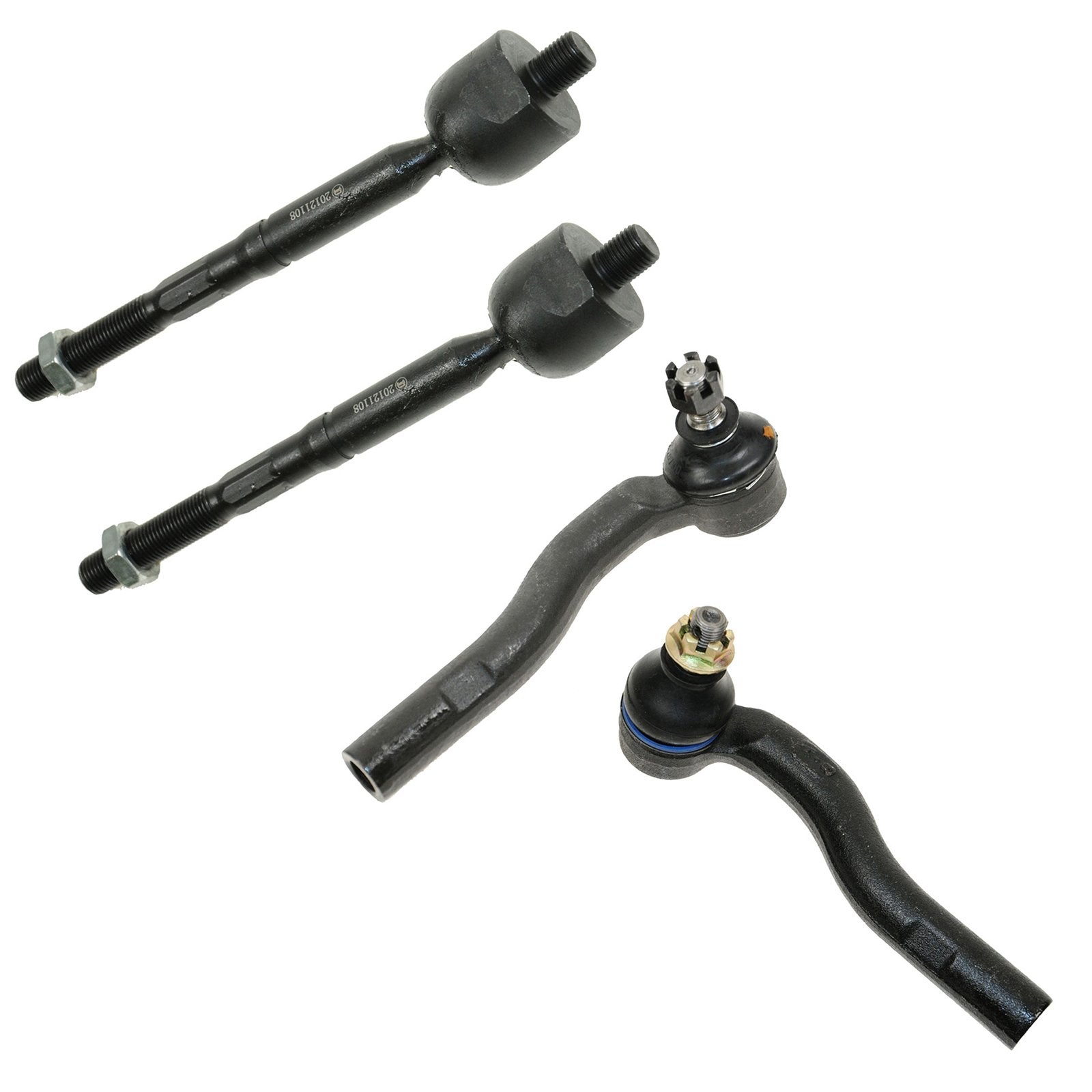 Trq Front Tie Rod Set Compatible With 1998-2005 Lexus Gs300 1998-2000 Gs400 2001-2005 Gs430