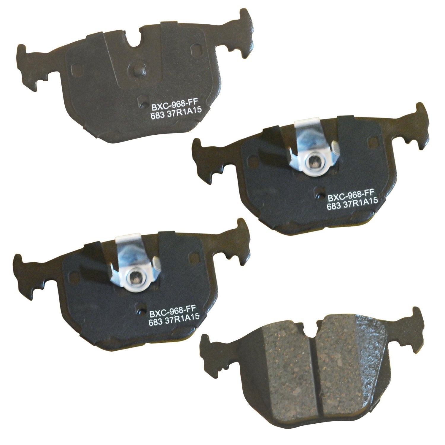 Bendix Premium Sbc683 Ceramic Rear Brake Pads For Select Models Bentley Arnage, Bmw 330Ci, 330I, 330Xi, 525I, 740I, 740Il, 750Il