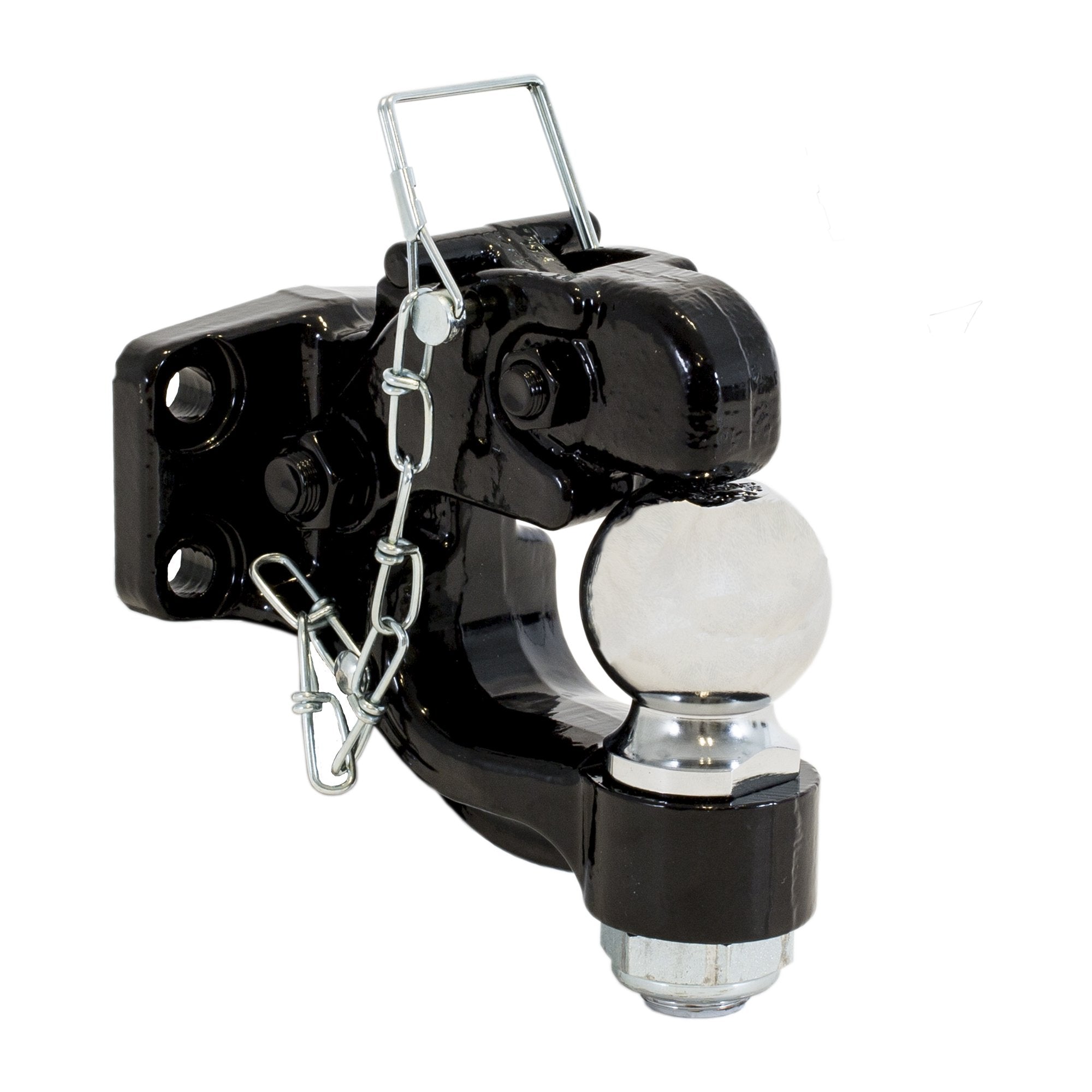 Buyers Products (10055) 8Ton Combination Hitch with Mounting Kit, 25/16 Inch Ball , Black