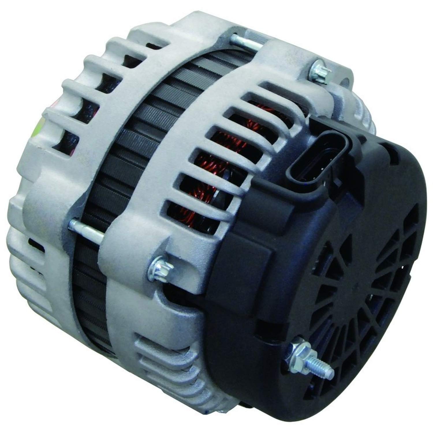 Oeg Parts New Alternator High Output 255 Amp Compatible With Chevy Chevrolet C Silverado Truck Van Isuzu Hummer Saab 6.0L 6.6L 8