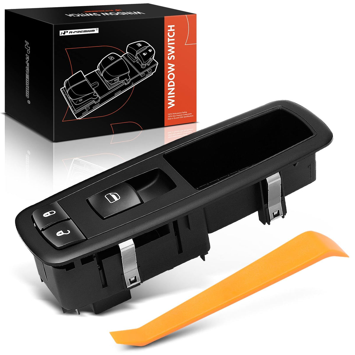 A-Premium Power Window Switch Compatible with Chrysler Town & Country 08-11 & Dodge Grand Caravan 08-11, Nitro, Journey 09-10 & 