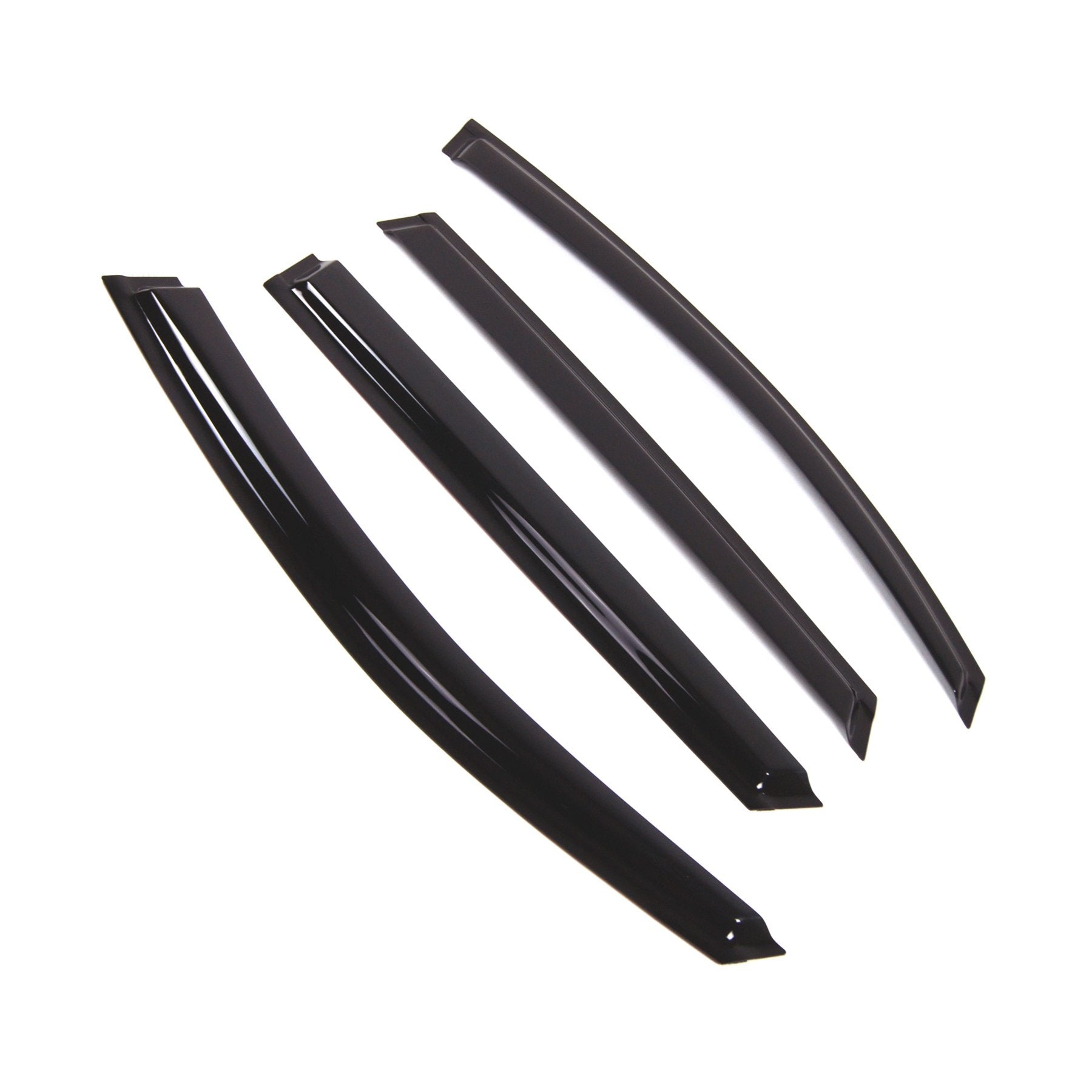 Tuningpros Outside Mount Window Vent Visors Rain Guards Compatible With Subaru Legacy Hatchback 2015-2016 | Side Window Wind Def