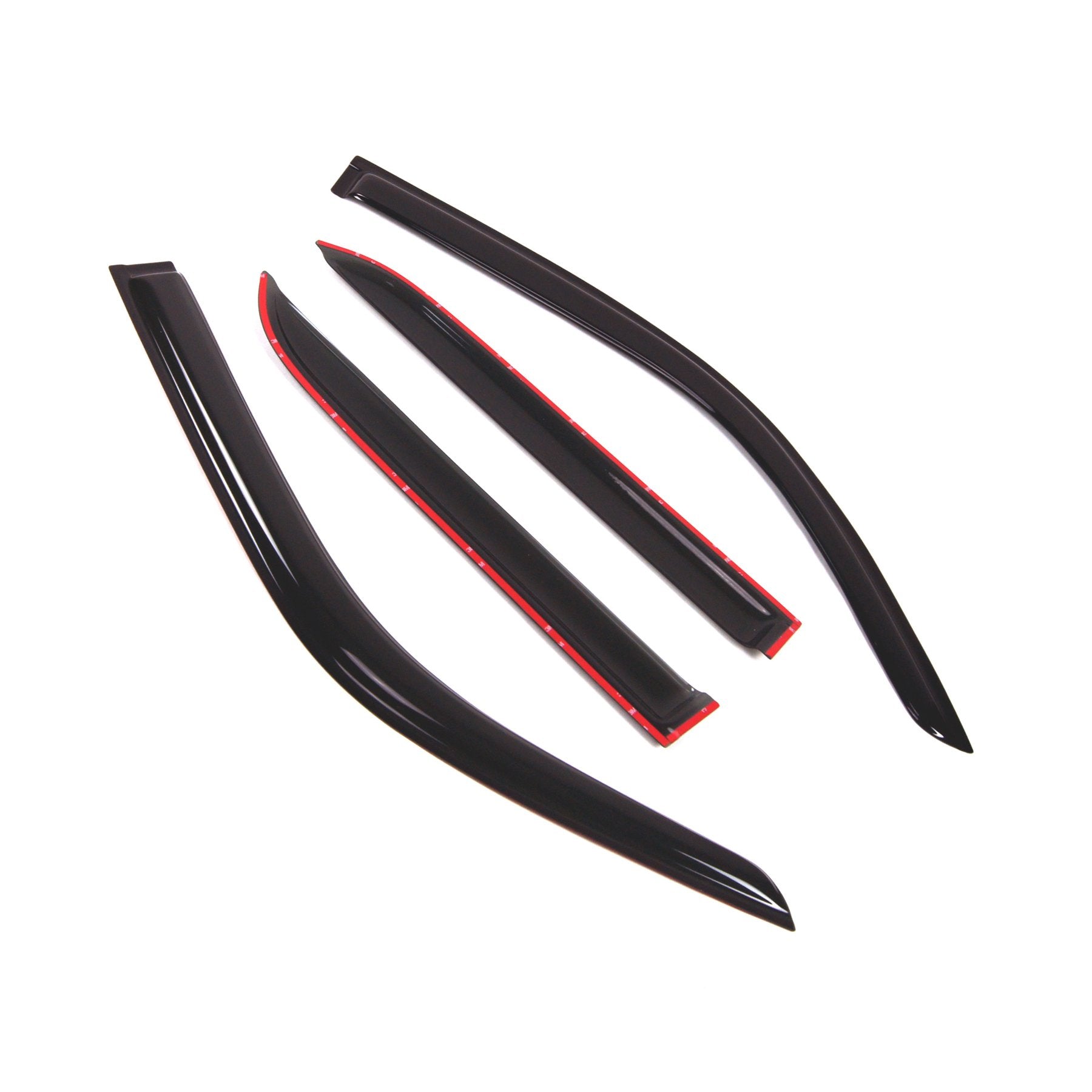 Car Window Rain Guard | Outside Mount Visors Auto Side Window Deflectors | Windows Visor Rain Shields Compatible With 1996-2002