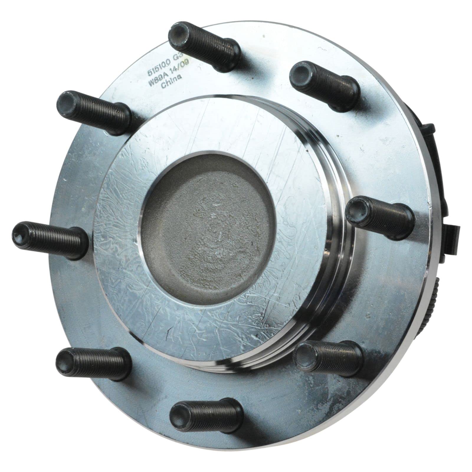 Trq Front Wheel Bearing & Hub Assembly With Abs Sensor Compatible With 1999-2004 Ford F-250 Super Duty F-350 Super Duty F-450 Su