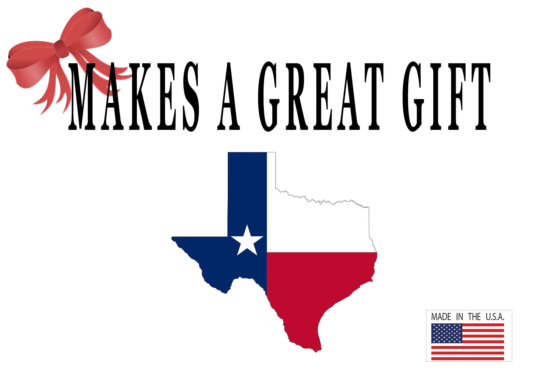 Rogue River Tactical Texas Flag Sticker Car Decal Bumper Lone Star State Truck Window (3'' Small)