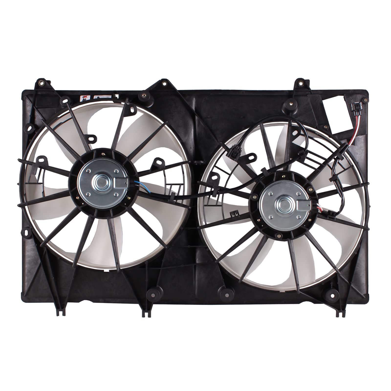 TYG OE Replacement(CAPA Quality) Cooling Fan Extra Silent for 2008-2010 Toyota Highlander 2.7/3.5L W/Towing (Japan Built) | 1636