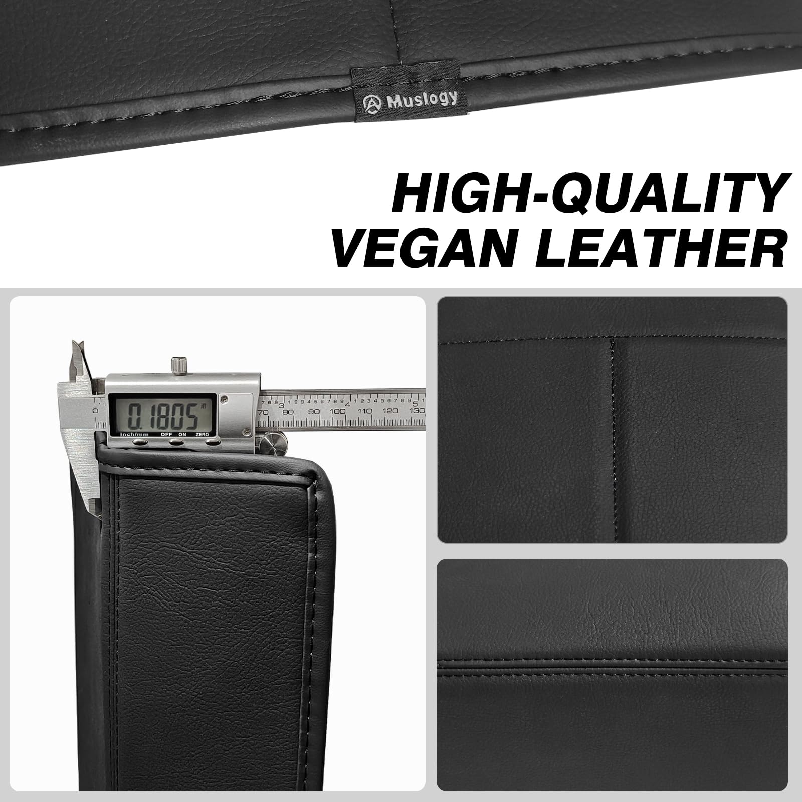 Muslogy Center Console Armrest Cover Compatible With Ford F250 F350 F450 2017-2022 Super Duty Comfort Armrest Pad Arm Rest Cushi