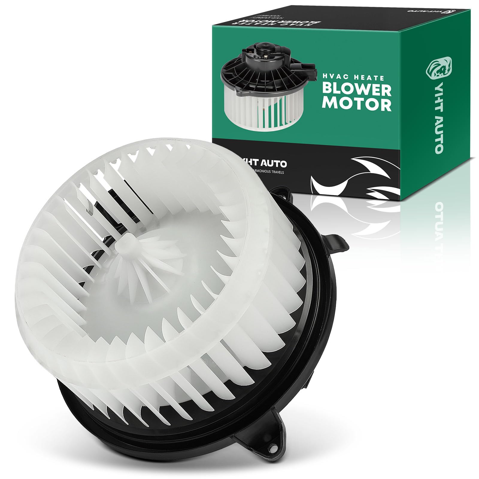 A/C Heater Blower Motor Assembly for Ford Fusion Lincoln MKZ 2010-2012 Mercury Milan 2010-2011, Front Side