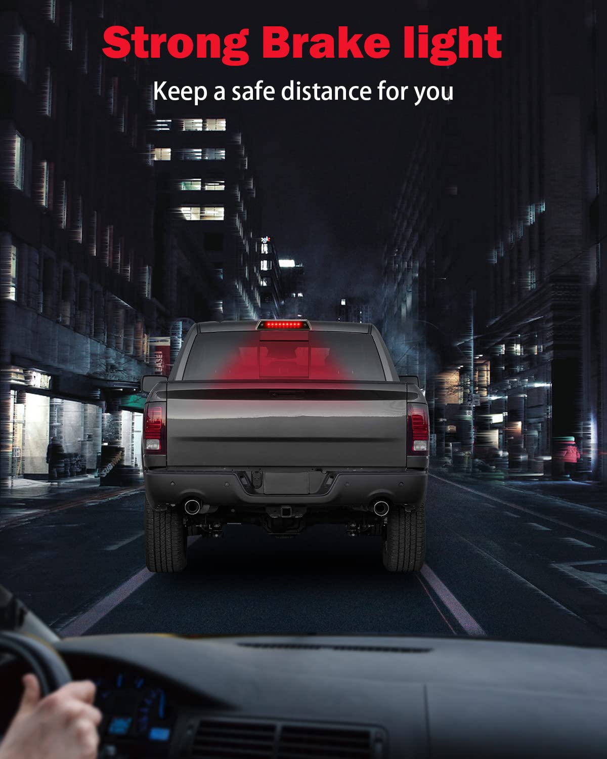 Third Brake Light Compatible With 2009 2010 2011 2012 2013 2014 Ford F150 3Rd Brake Light Led Cab Cargo Tail Lights High Mount B