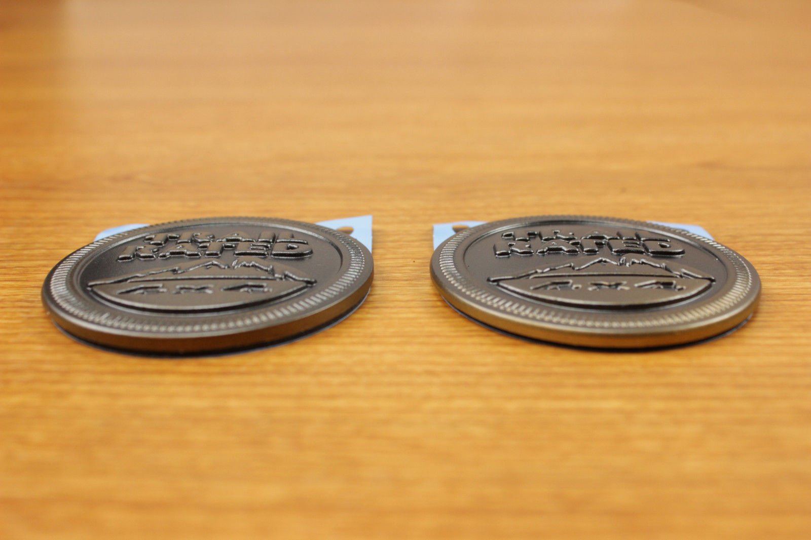 Jeep Wrangler Set Of 2 75Th Anniversary Edition Trail Rated 4X4 Emblems Oem