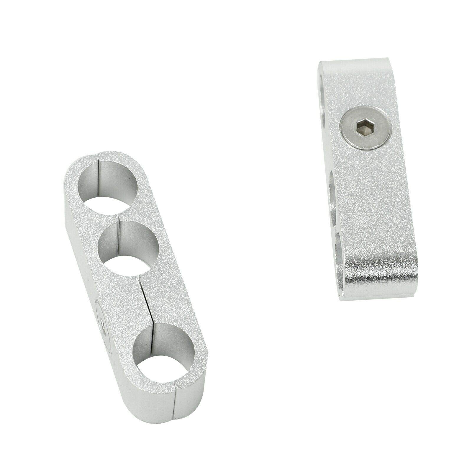 Easyberg Spark Plug Wire Separators Aluminum Kit, 7Mm 8Mm 9.5Mm Engine Spark Plug Wire Separator Divider For Looms Sbc 302 350 4