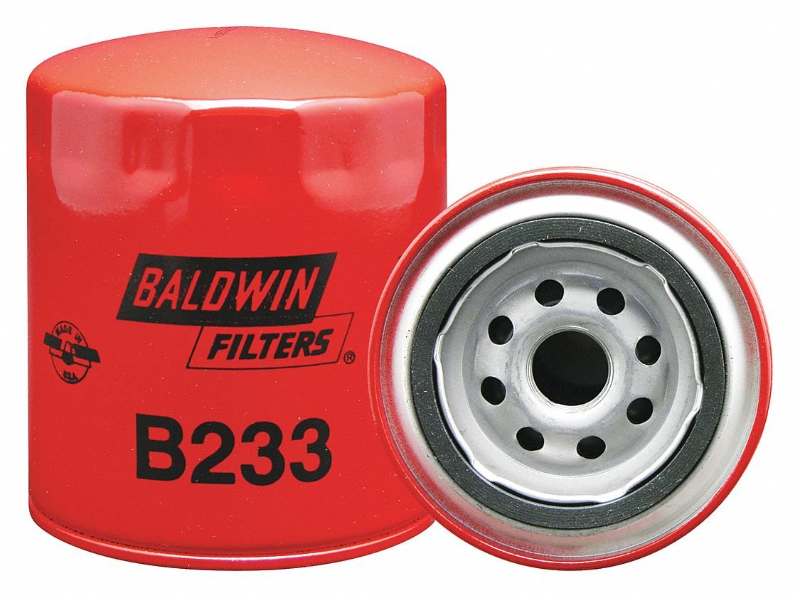 Baldwin Filters B233 Oil Filter, Spin-On, Full-Flow