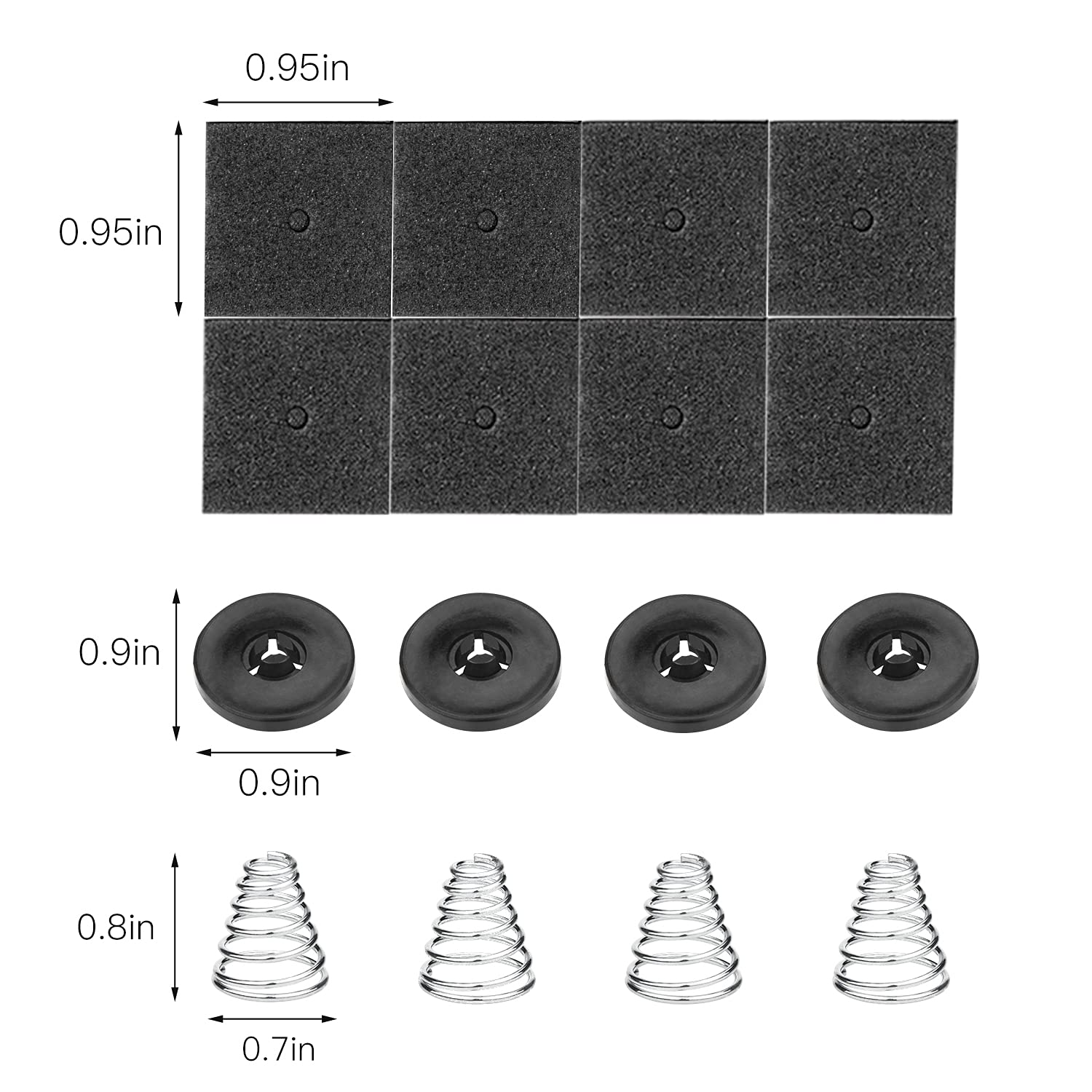 Fan Mounting Kit, Mellbree Electric Radiator Fan Mounting Kit Compatible For Electric Cooling Fan And Transmission Cooler