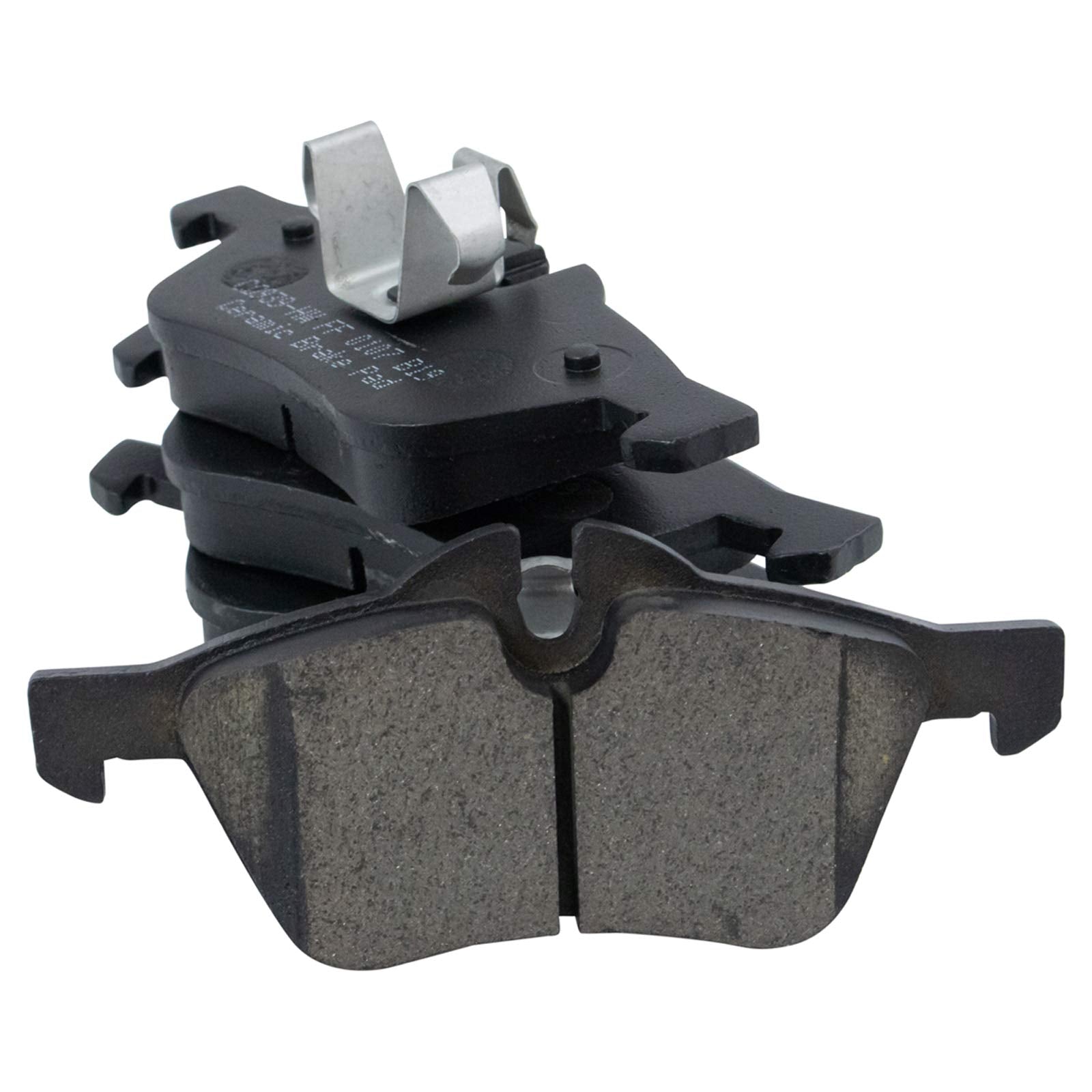 Trq Front Brake Pad & Rotor Kit Brake Pads Brake Rotor Ceramic Compatible With 2007-2008 Mini Cooper