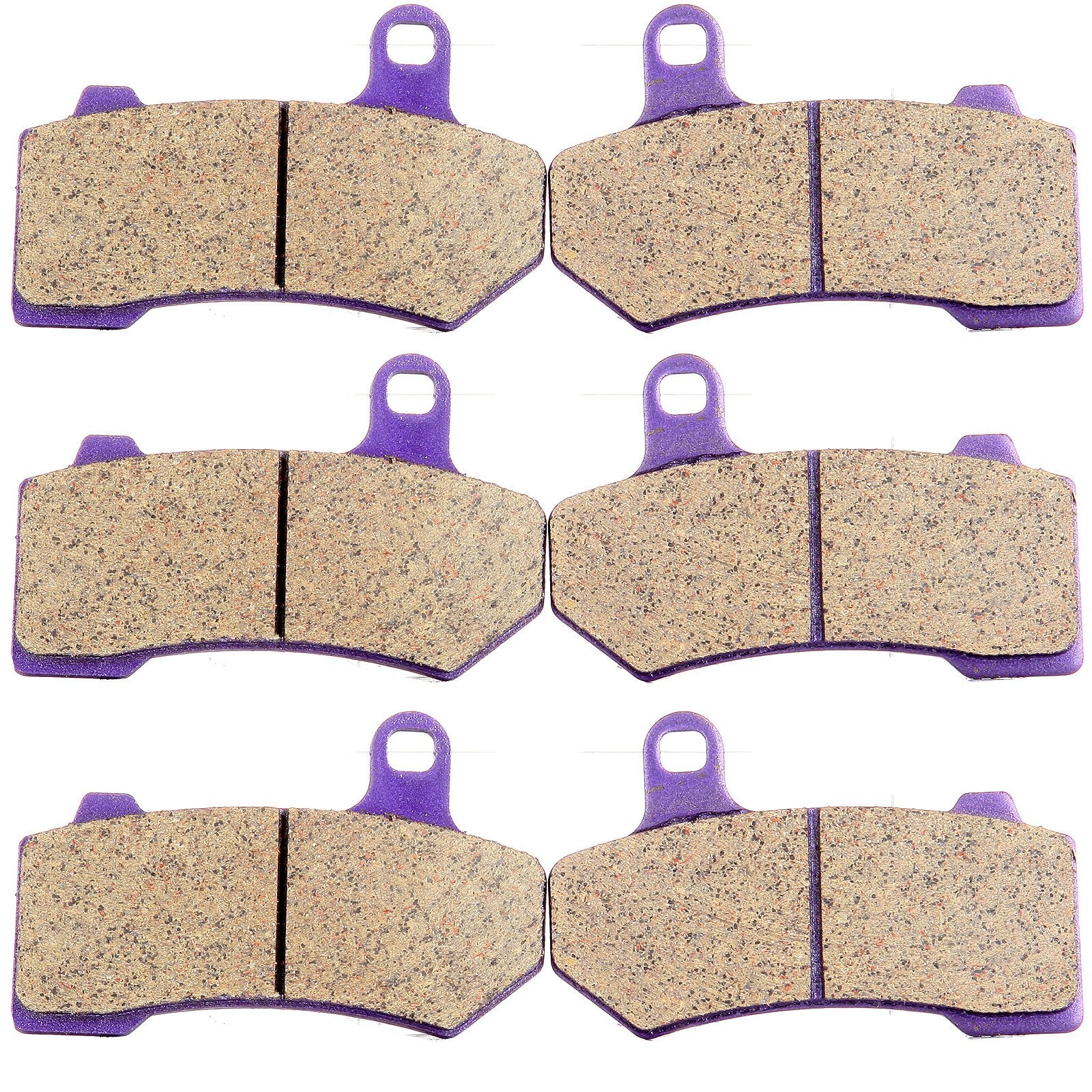 Eccpp Brake Pads For Flhtcu Ultra Classic Electra Glide 2008-2022, Flhr Road King Flhx Street Glide 2008-2022, Front And Rear Braking Pads Kits Set