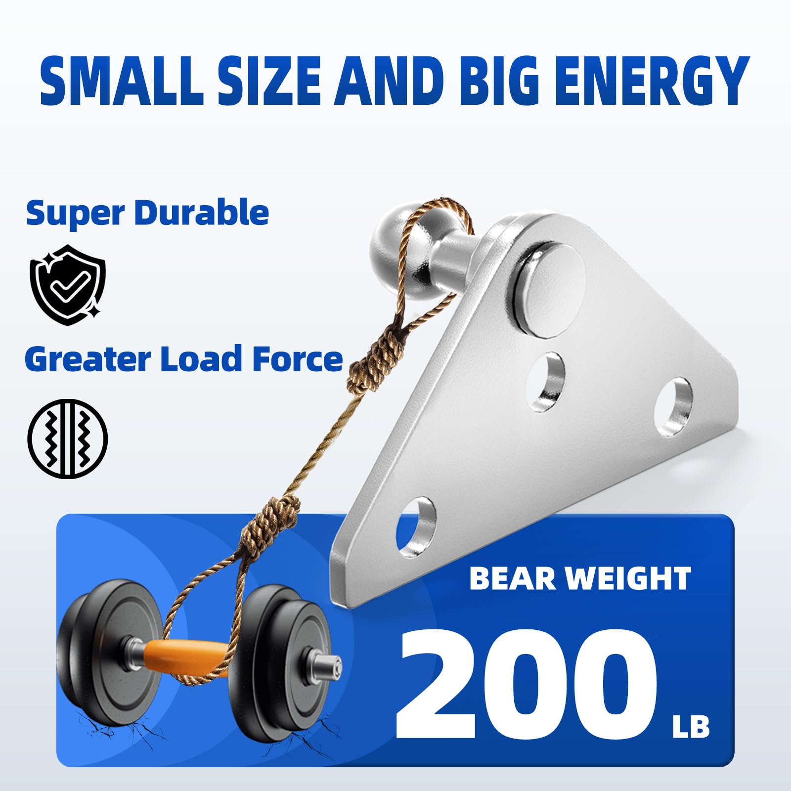 ARANA 10MM Ball Stud Mounting Bracket for Universal Gas Struts Lift Supports Shocks Spring Prop Mounts Brackets Silver 4PCS with