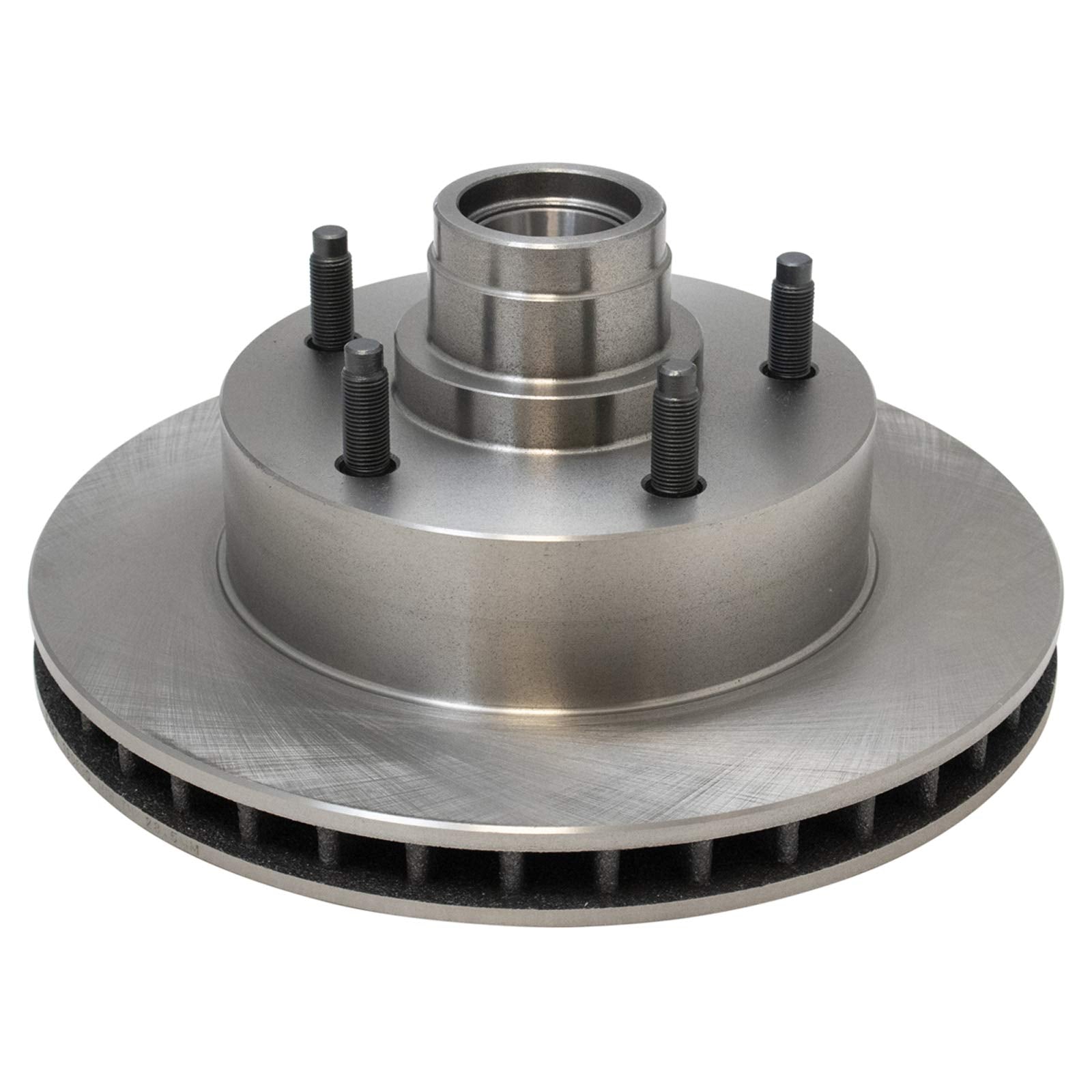 Trq Front Brake Pad & Rotor Kit Brake Pads Brake Rotor Semi-Metallic Compatible With 1987-1993 Ford E-150 Econoline E-150 Econol