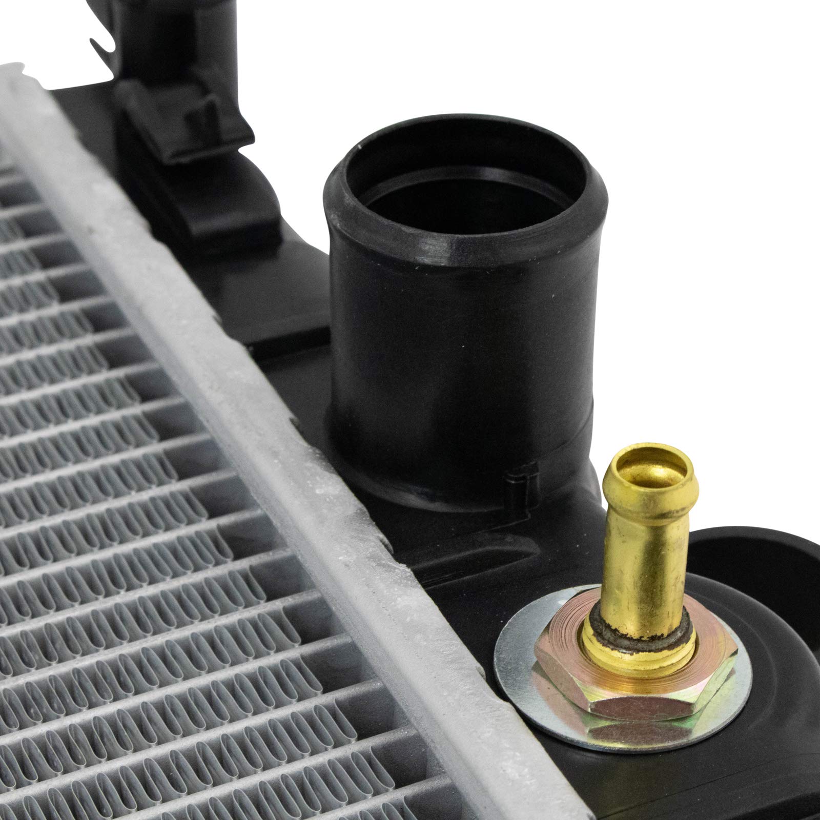 Trq Radiator Assembly Aluminum Core Compatible With 05-15 Toyota Tacoma Cu2802 To3010295