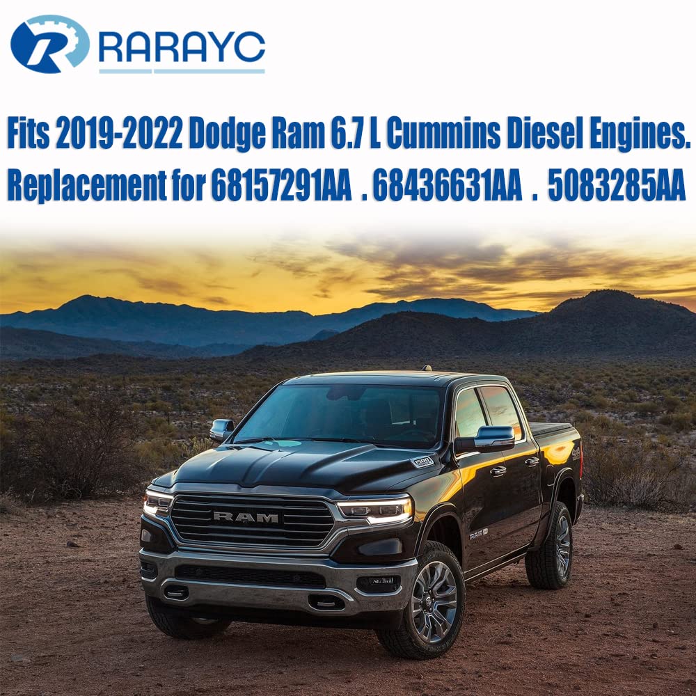 6.7L Cummins Fuel Filter Water Separator Set For 2019 2020 2021 2022 2023 Ram Turbo Diesel Engines 68157291Aa 68436631Aa And Oil Filter 5083285Aa