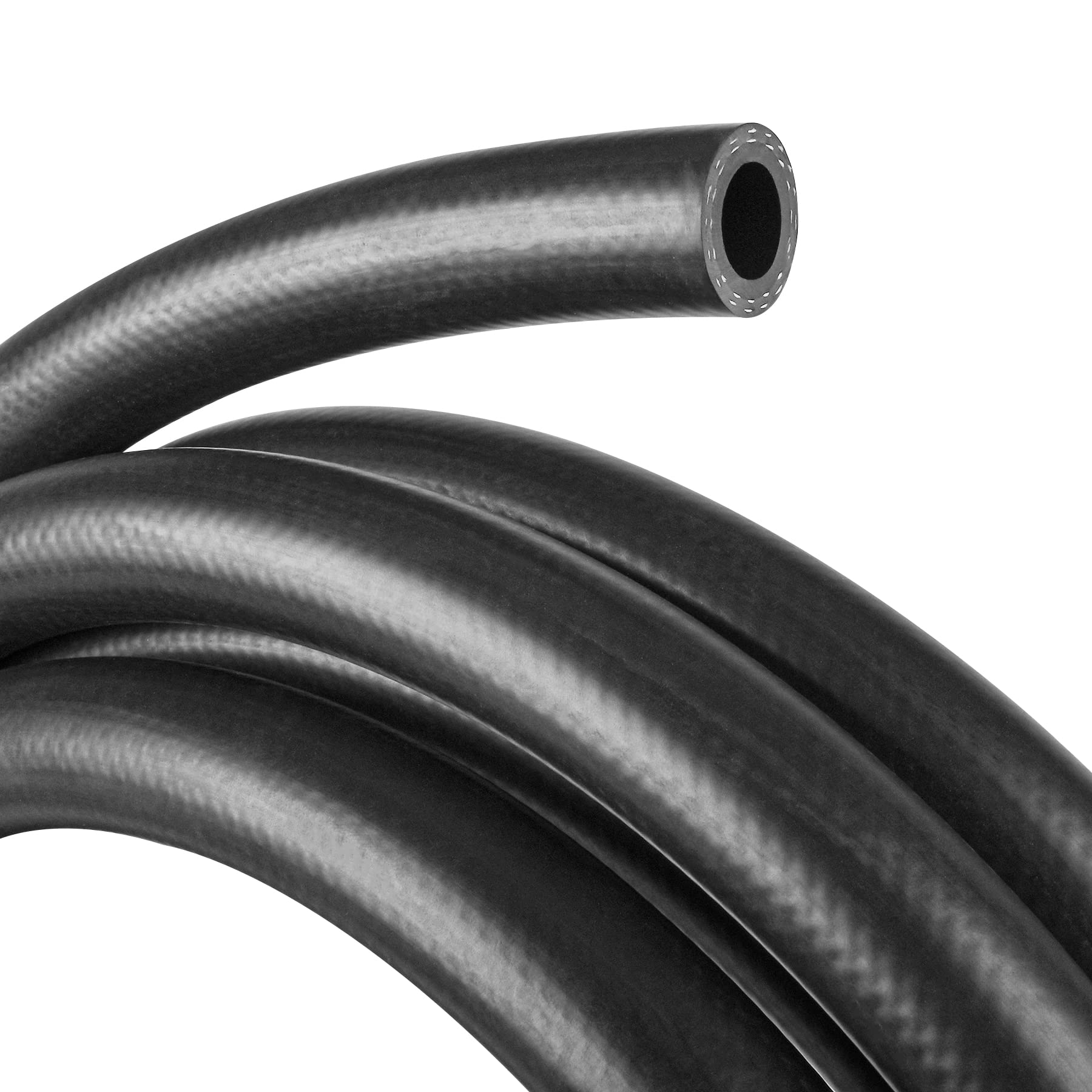 5/8 Inch (16Mm) Id Fuel Line Hose 5Ft Nbr Rubber Push Lock Hose High Pressure 300Psi For Automotive Fuel Systems Engines