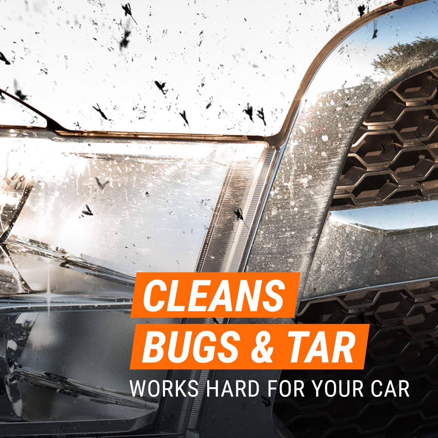 Armor All Extreme Bug and Tar Remover, 16 Fl Oz with Wax Protection, Microfiber Material