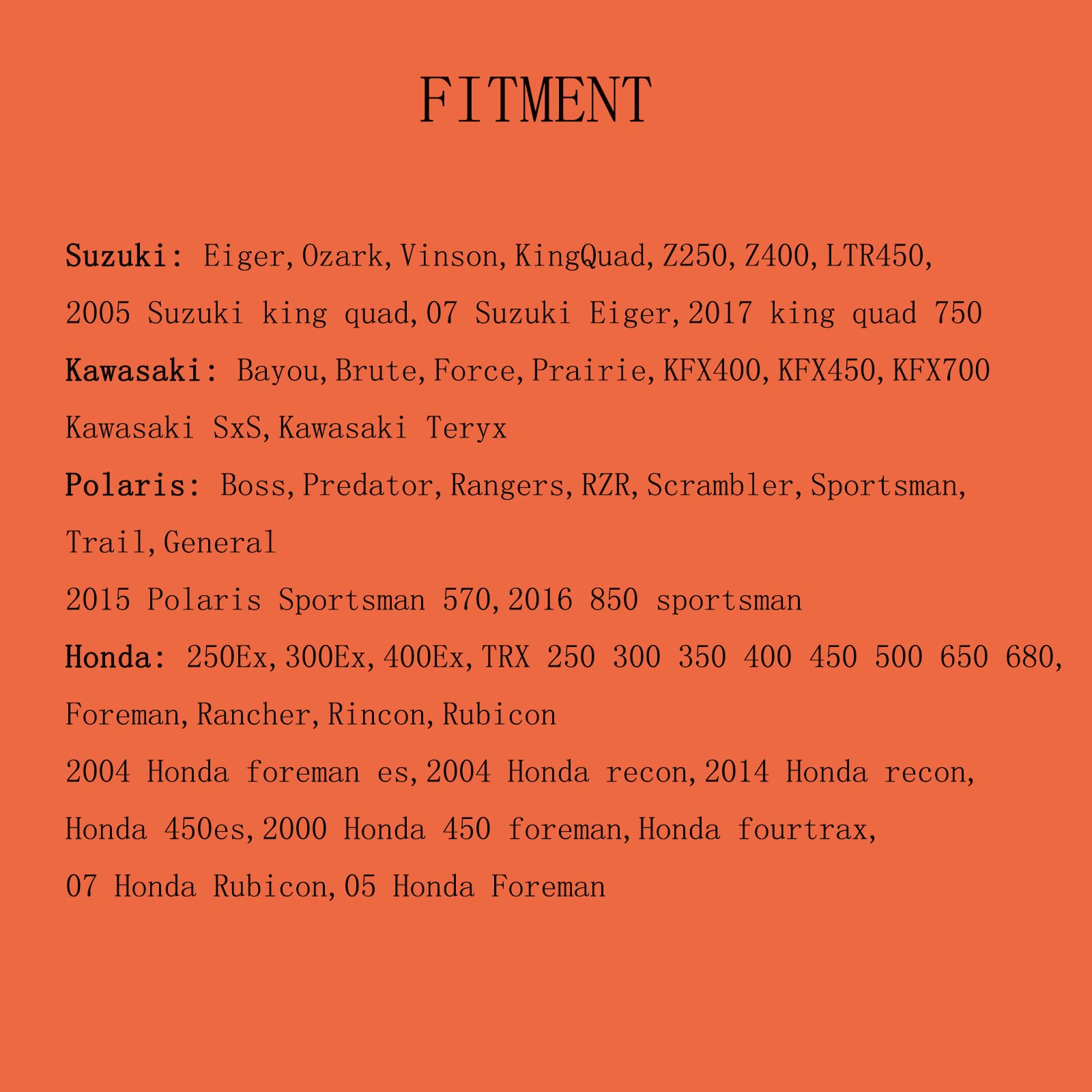 moveland 120 PCS 8mm UTV ATV Fender Clips Push Body Rivets Fasteners Clamps Compatible with RZR Kawasaki TRX Honda Suzuki and More - Include Plastic Fastener Removal Tool