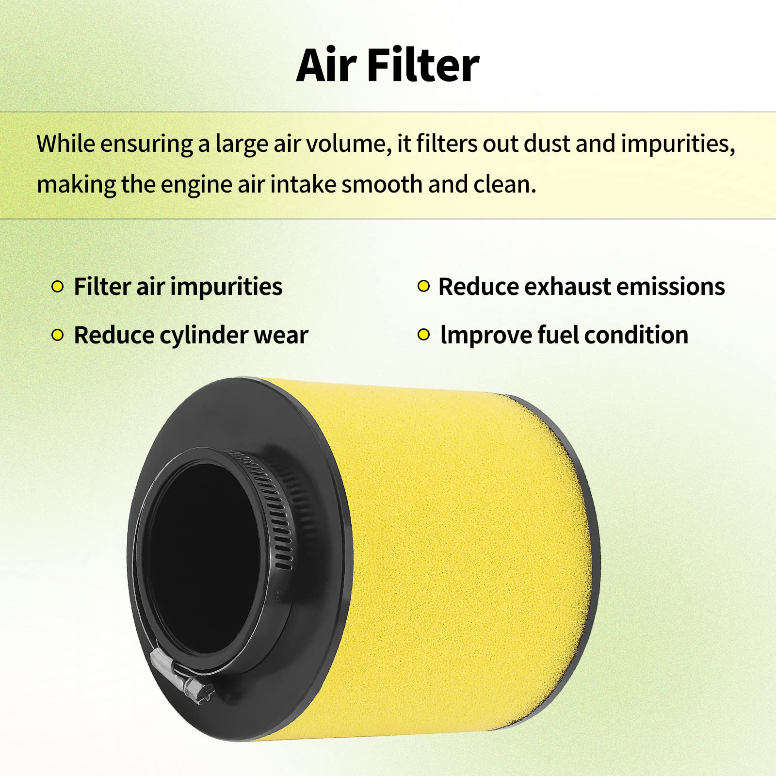 Recon 250 Trx250Ex Rancher 420 400Ex 17254-Hm8-000 Air Filter For Honda Recon 250 Trx250Te Trx250Tm Trx250Ex Trx250X Trx250 Es F