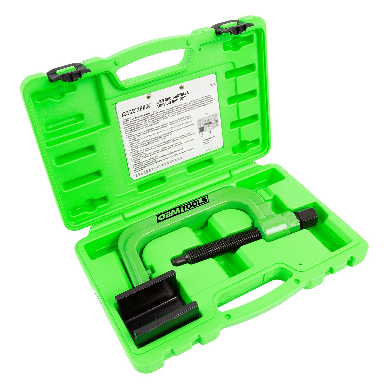 Oemtools 37278 Torsion Bar Tool, Torsion Key Removal And Installation, Fits Heavy Duty Suspensions, E-Coated For Durability