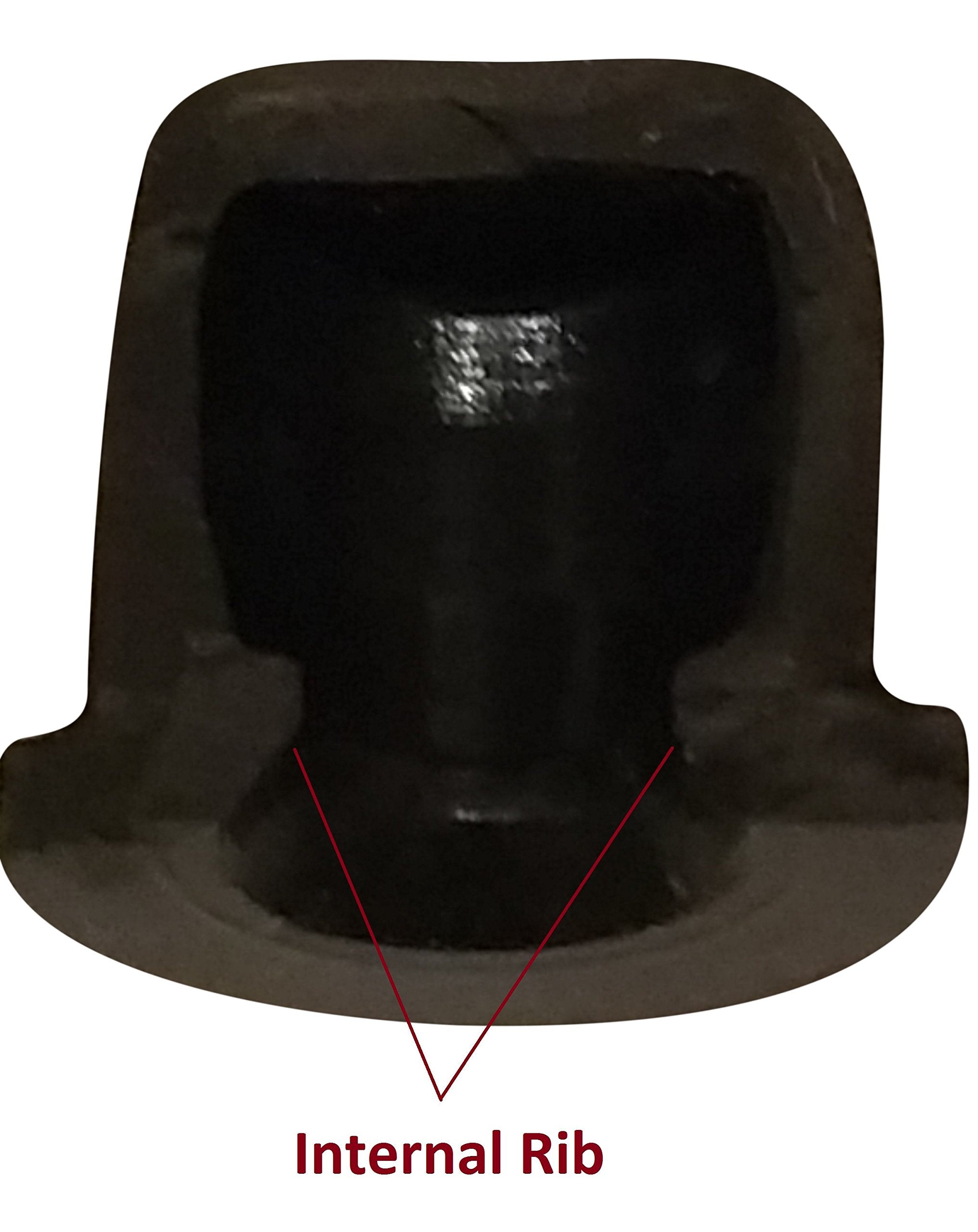 (25 Pack) Brake Bleeder Screw Caps Grease Zerk Fitting Cap Rubber Dust Cover