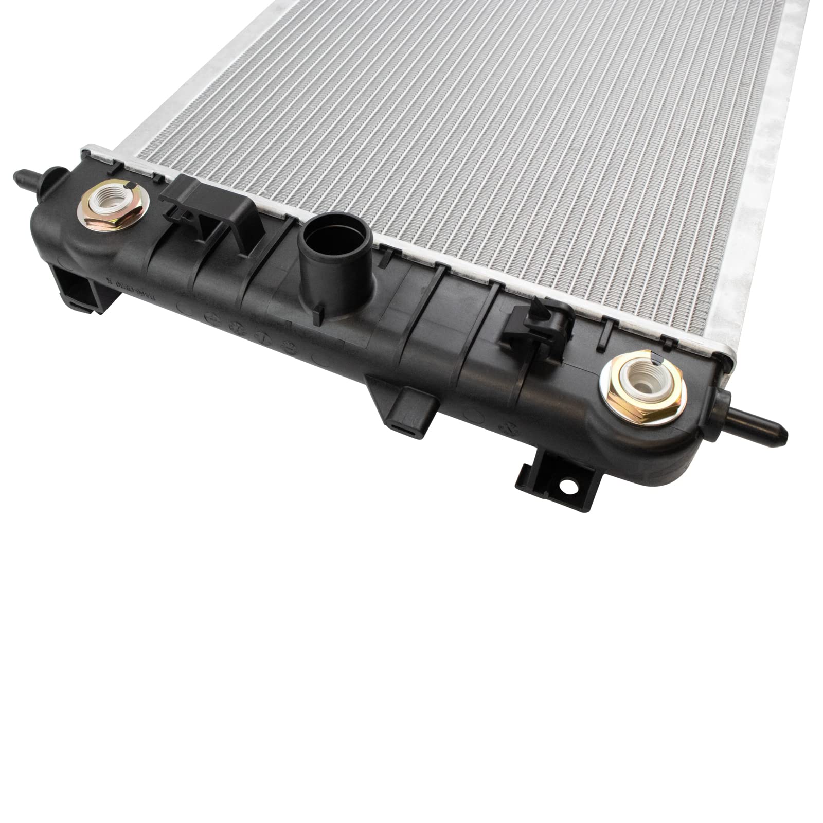 Trq Radiator Assembly Aluminum Core Compatible With 05-10 Chevrolet Cobalt 07-09 Pontiac G5 03-07 Saturn Ion Cu2608 Gm3010473