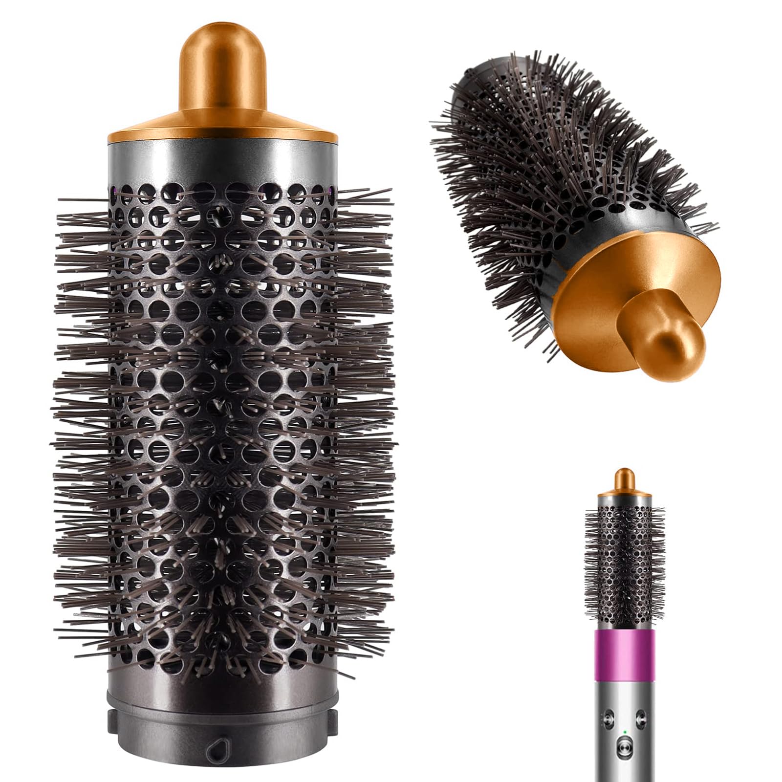 Round Volumizing Brush for Dyson Airwrap HS01 HS05 Attachment  for Dyson Hair Styling  Part Number 969489-01 970750-01-New