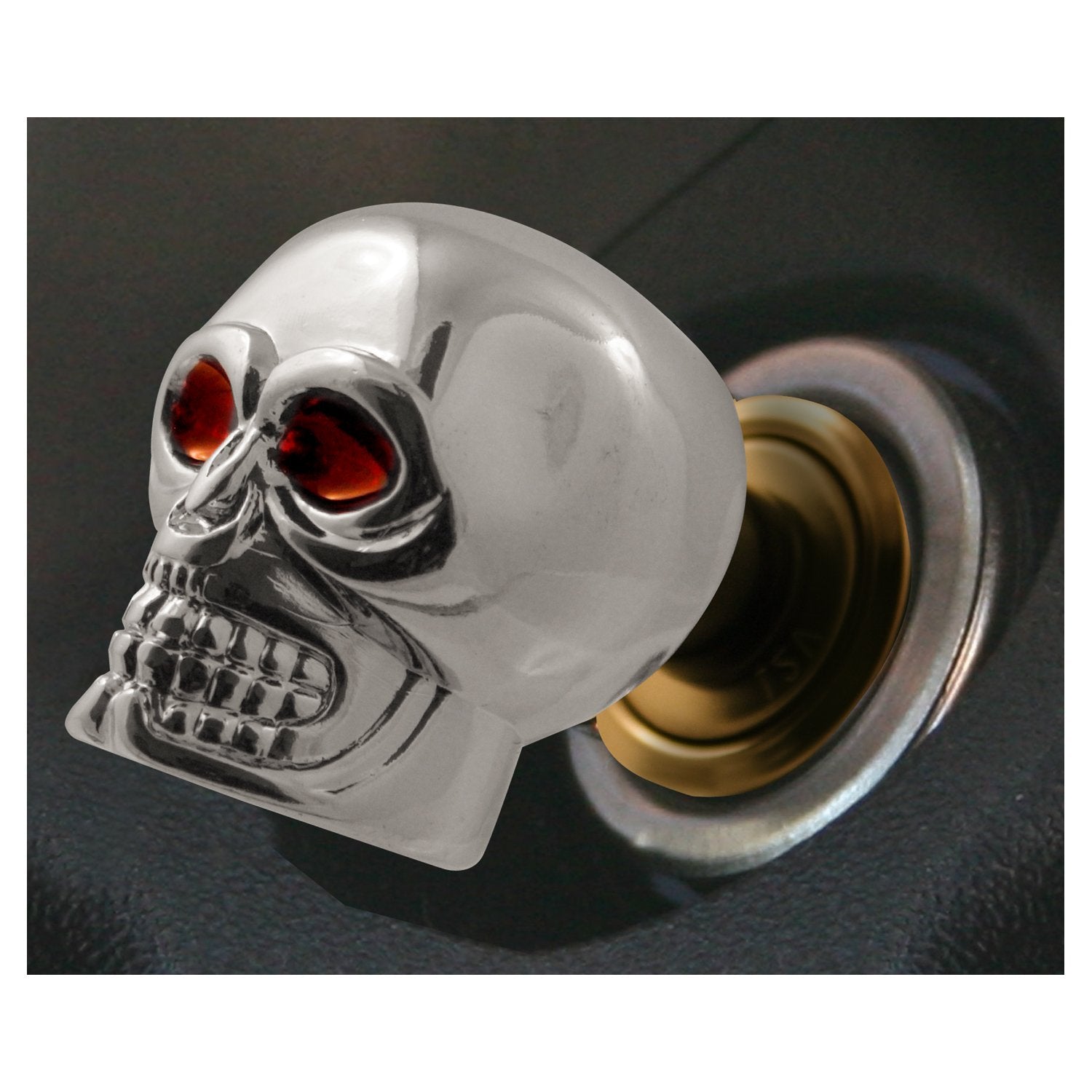 Pilot Automotive Ip-405 Skull Cigarette Lighter