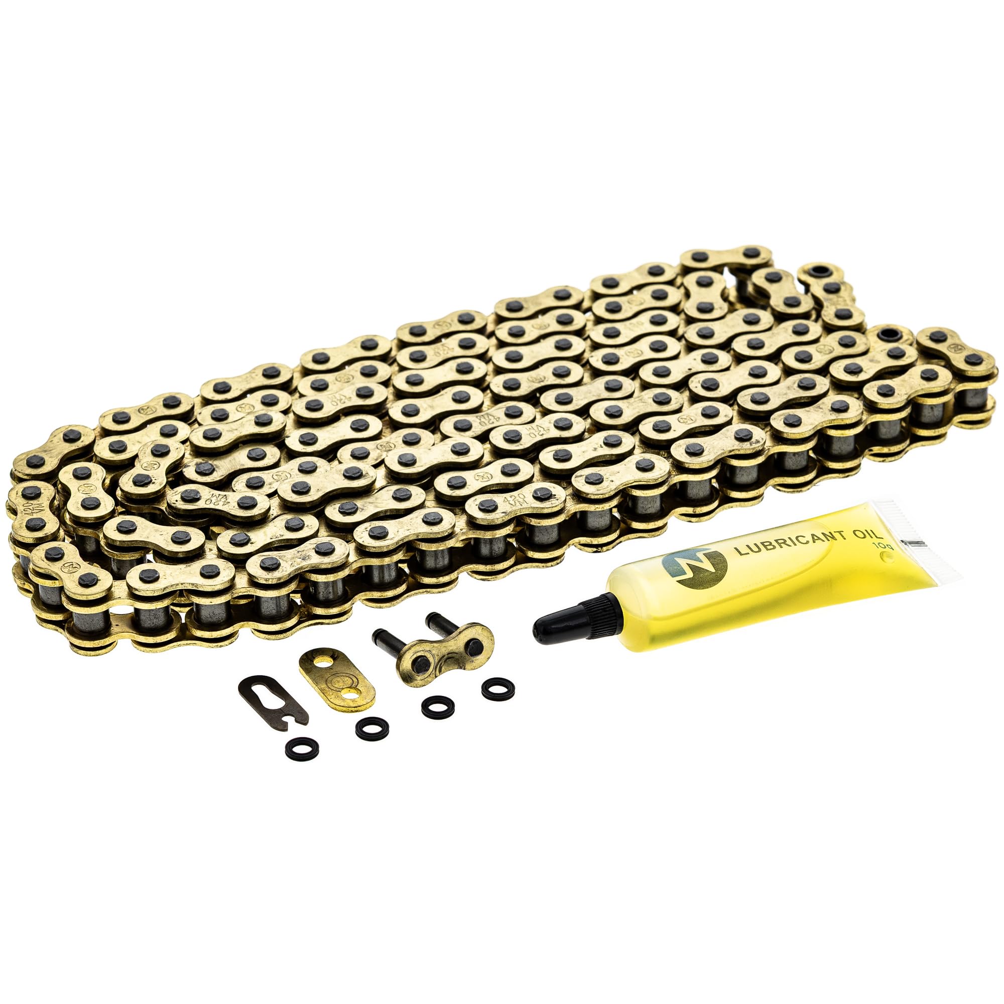 Niche Gold 420 X-Ring Chain 126 Links With Connecting Master Link