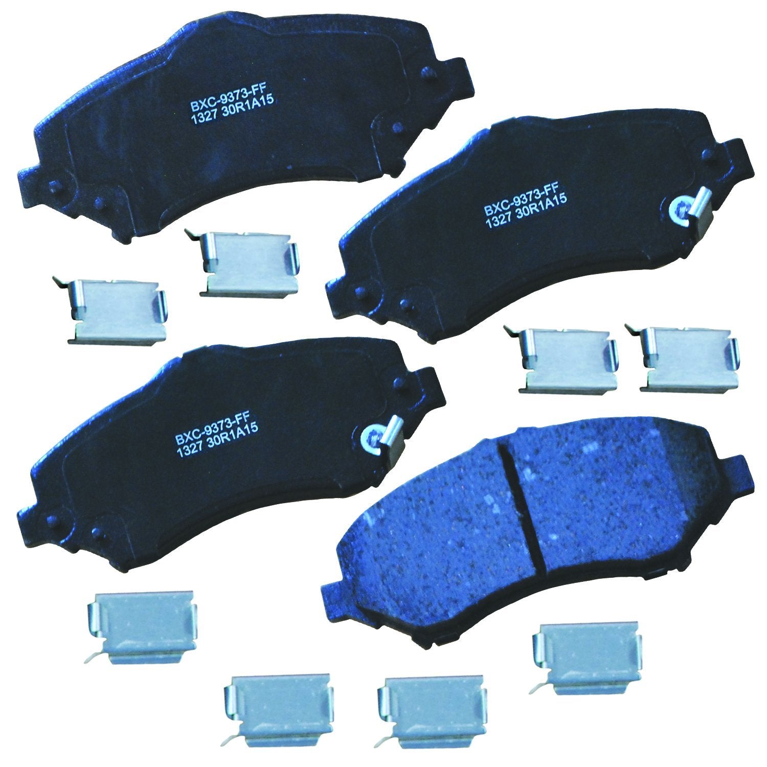 Bendix Premium Sbc1327 Ceramic Front Brake Pads For Select Models Chrysler Town & Country, Dodge Grand Caravan, Journey, Nitro, Jeep Liberty, Wrangler, Wrangler Jk, Ram C/V, Volkswagen Routan, Routan