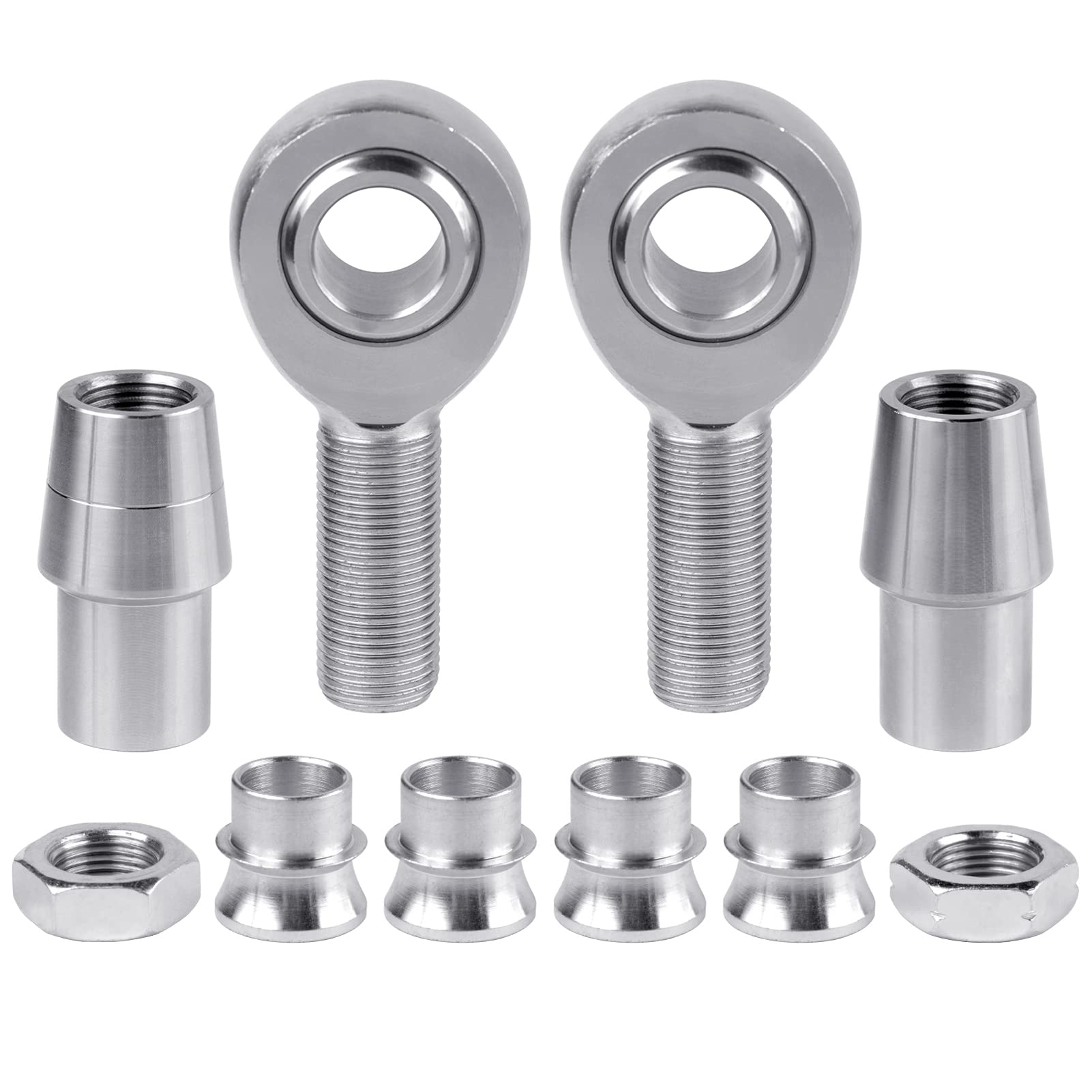 3/4” Heim Joint Rod End Kit, Right And Left Hand Thread Heim Joint,2 Link .750” Chromoly Joints Panhard Rod End Kit