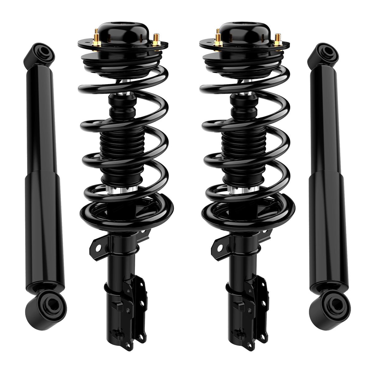 Autosaver88 Front Complete Struts Shocks And Coil Spring Assembly Compatible With 2005-2010 Chevy Cobalt, 2006-2011 Chevy Hhr, 2