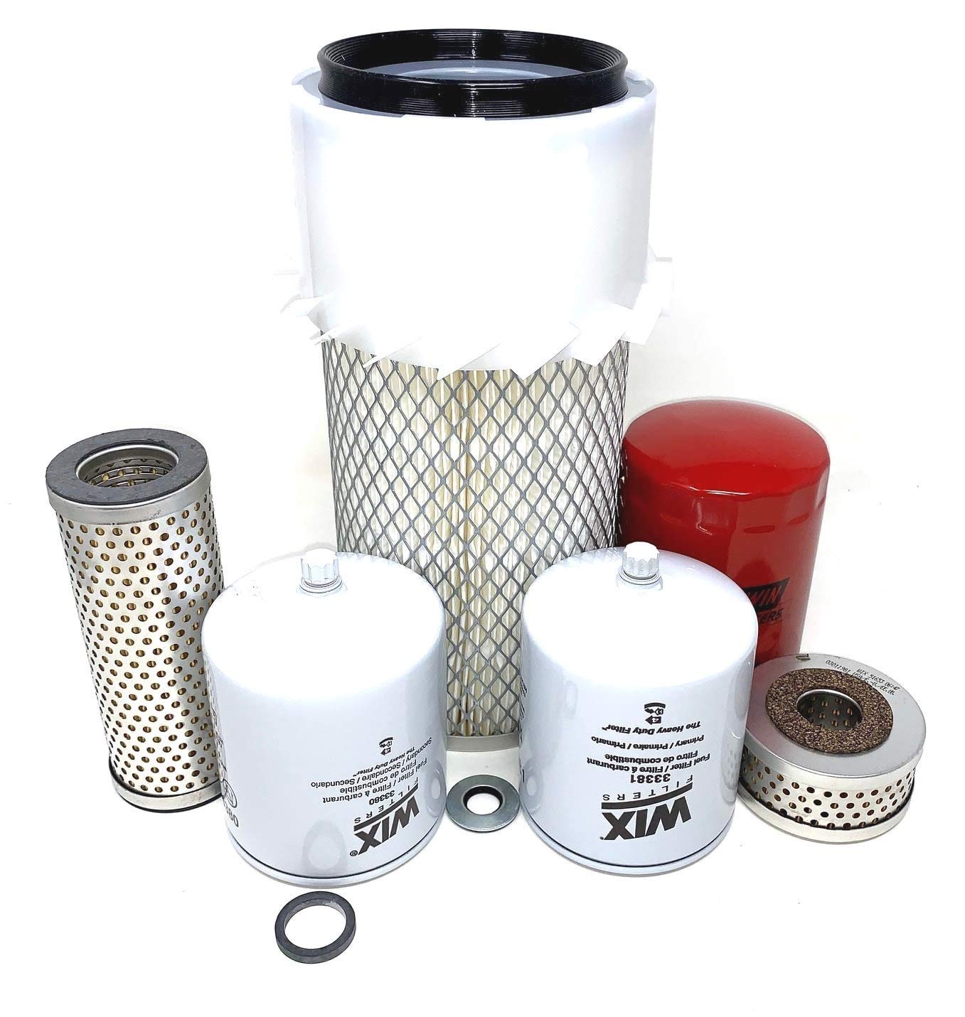 Cfkit Filter Kit Compatible With Case 580B W/L 4 3.1L 3081Cc Engine