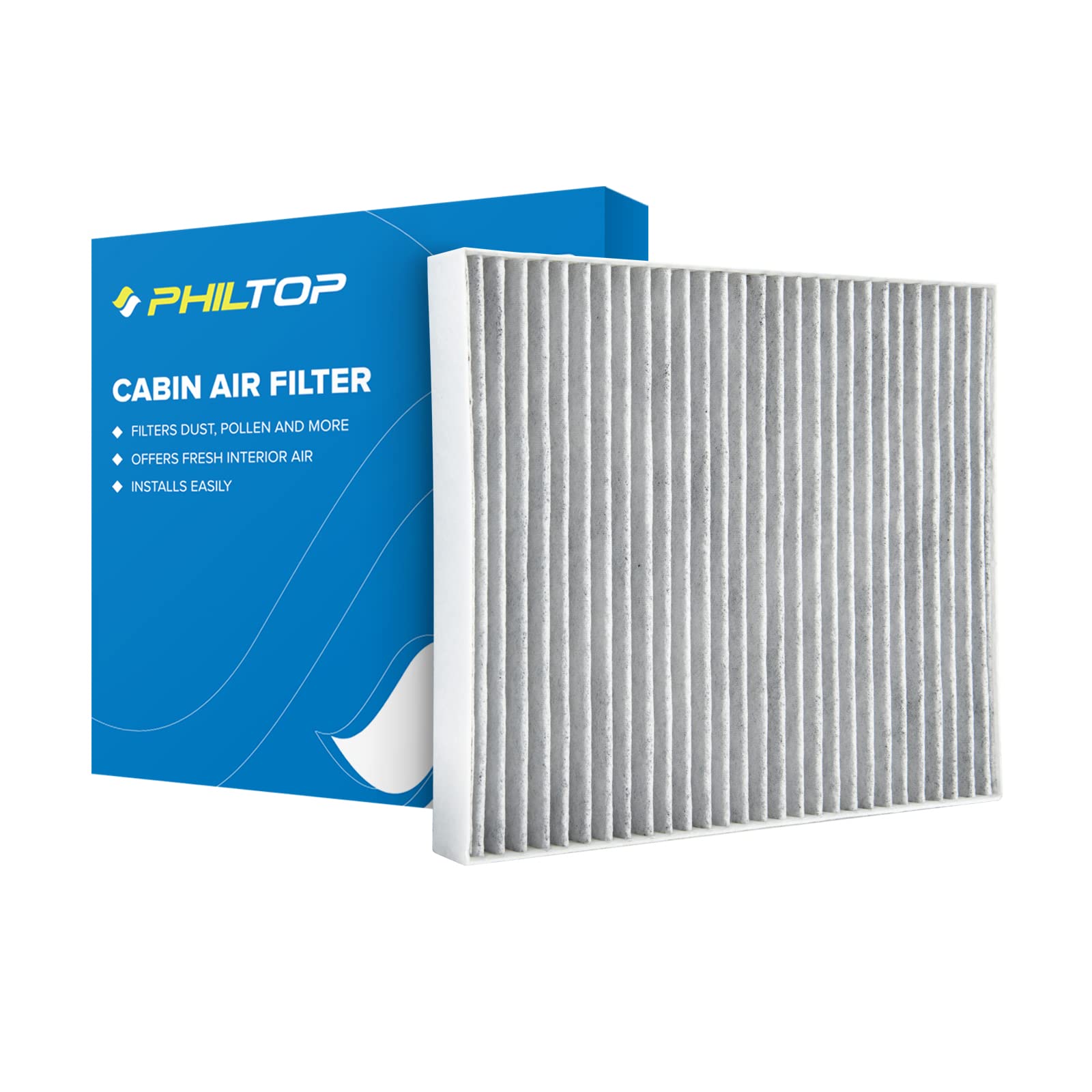 Philtop Cabin Air Filter, Replacement For Cf10743, Town & Country 2008-2016, Grand Caravan 2008-2020, Armada 2017-2021, Premium