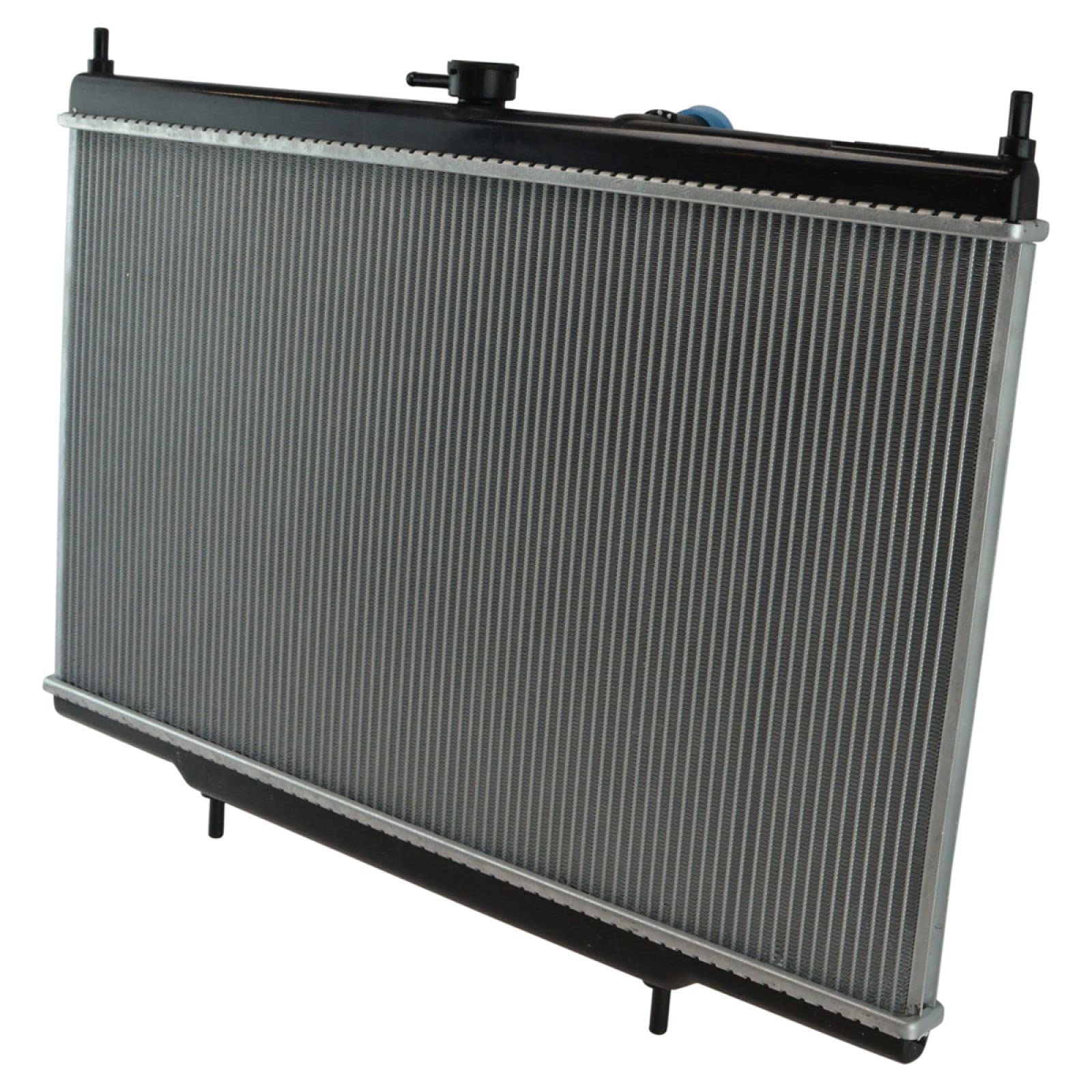 Trq Radiator Assembly Aluminum Core Compatible With 07-12 Nissan Sentra Cu2998 Ni3010211